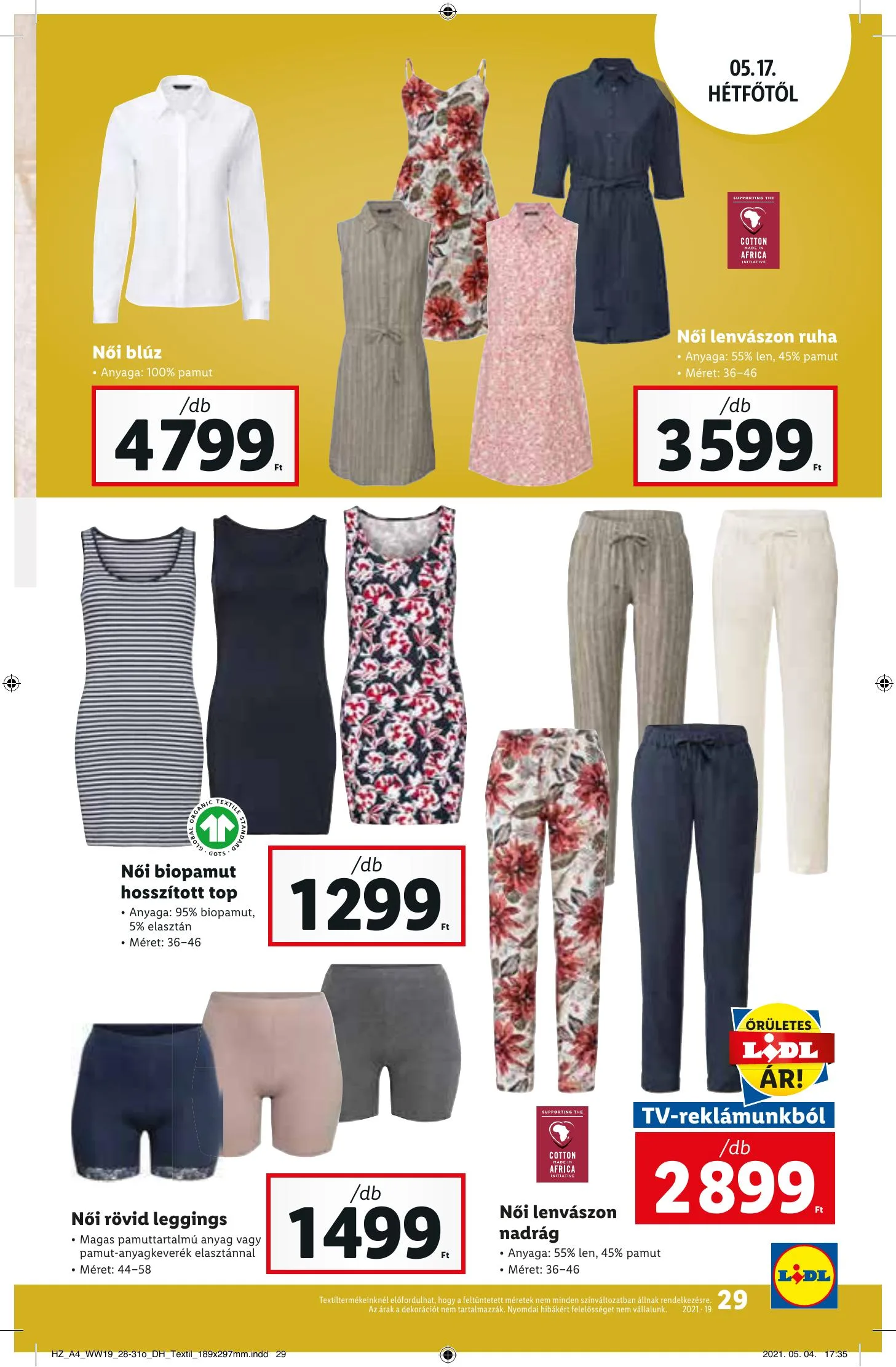 Lidl akciós újság 05.13–05.19 – 29. oldal