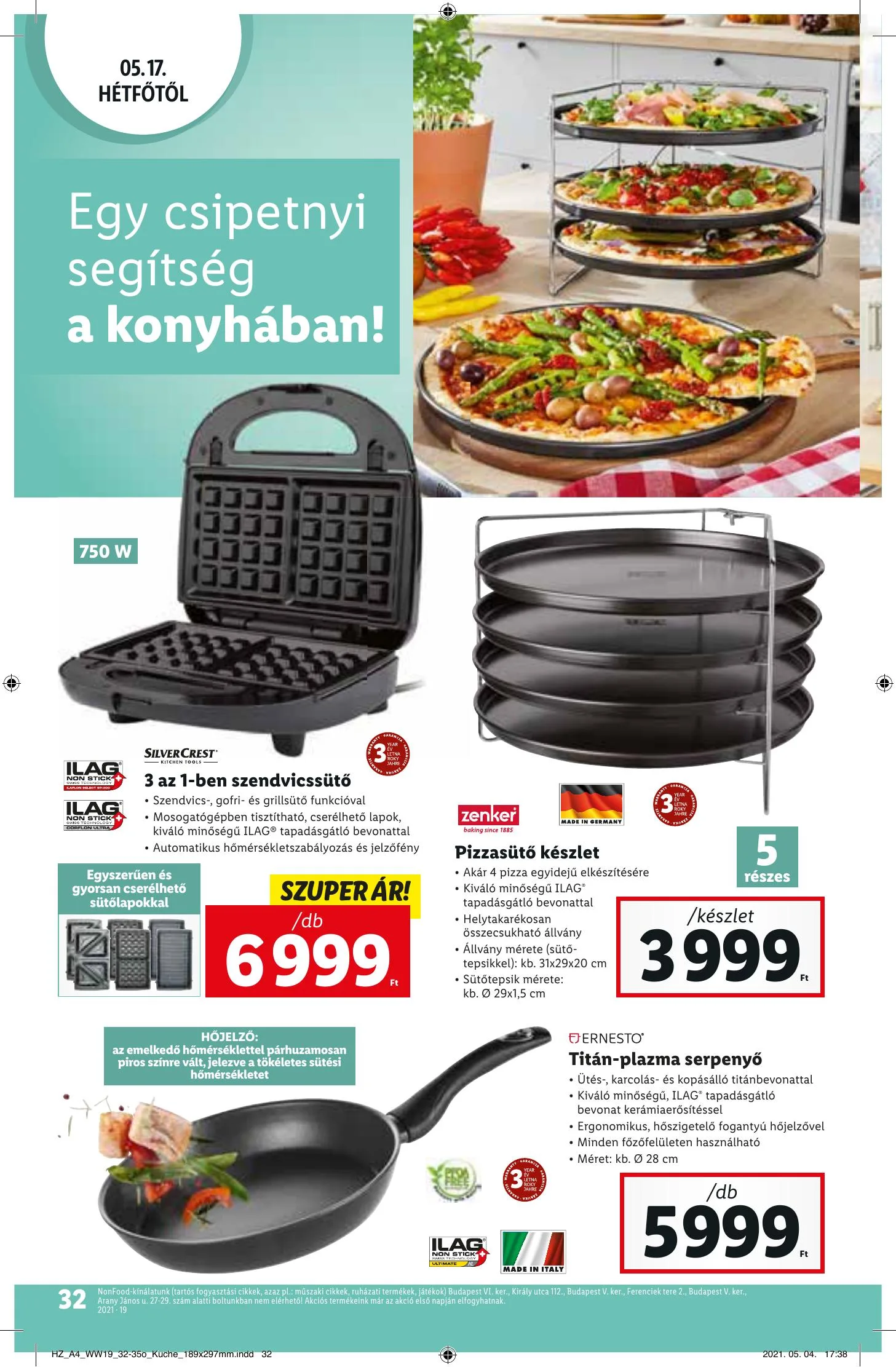 Lidl akciós újság 05.13–05.19 – 32. oldal