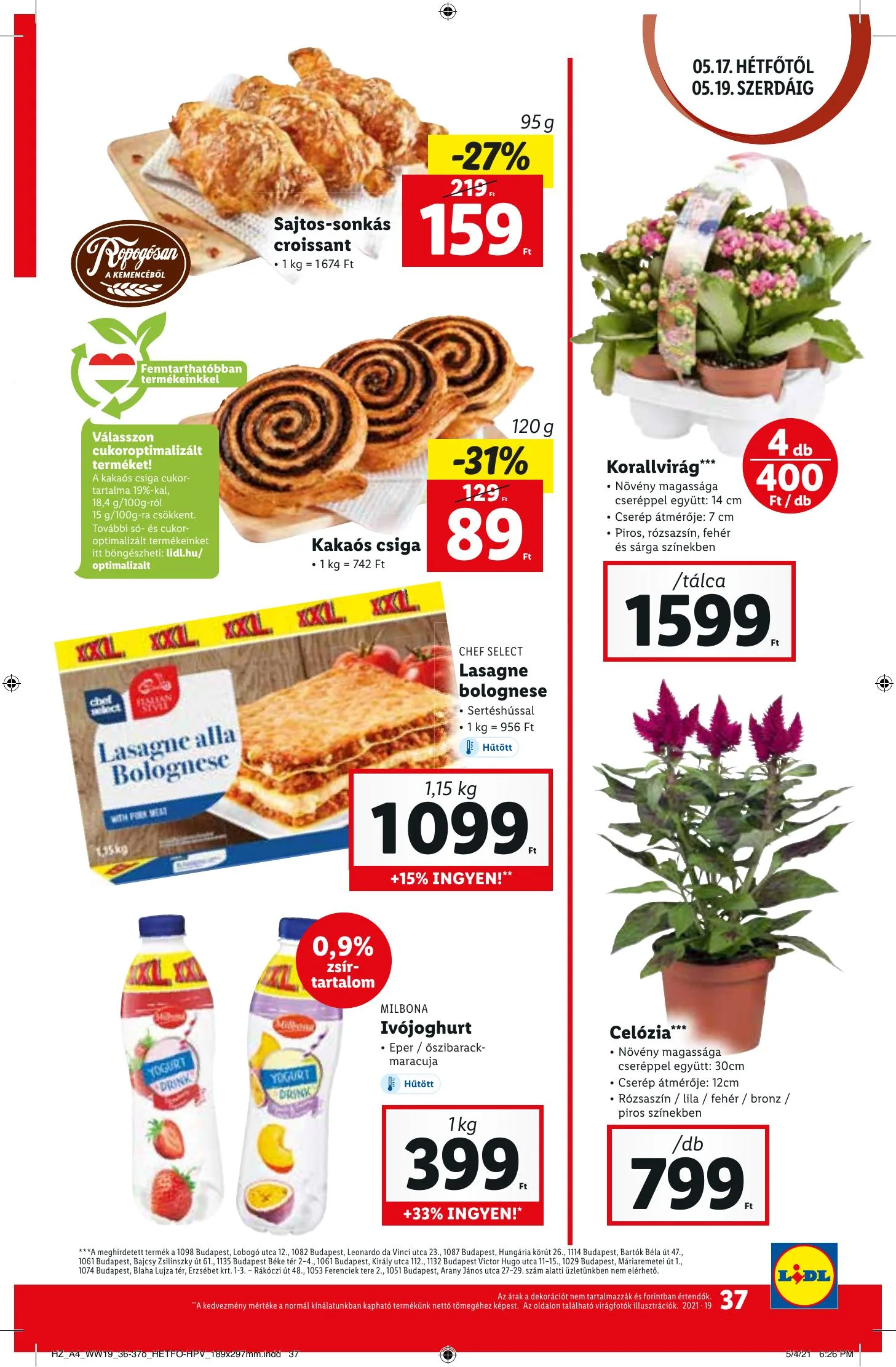 Lidl akciós újság 05.13–05.19 – 37. oldal
