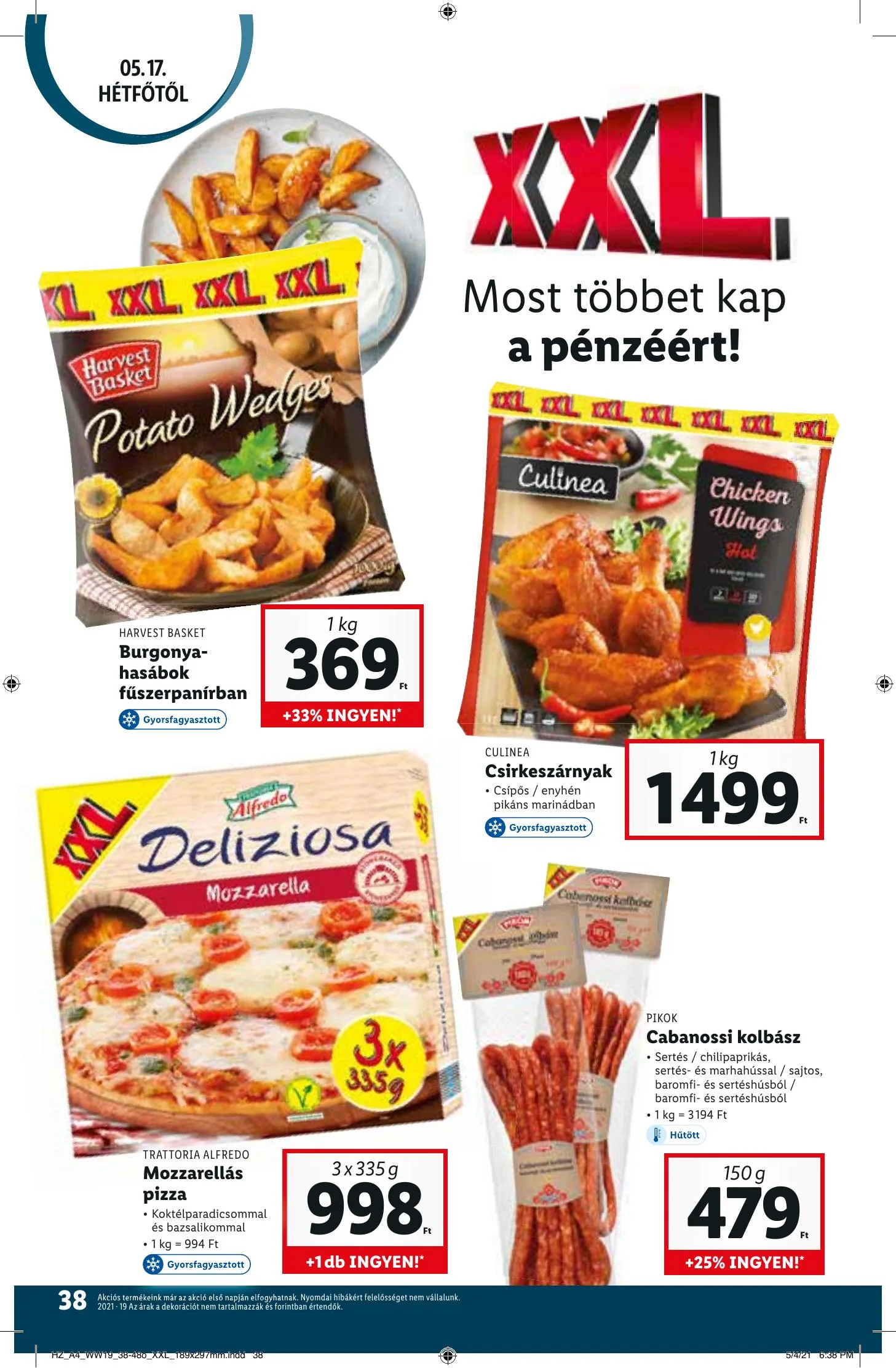 Lidl akciós újság 05.13–05.19 – 38. oldal