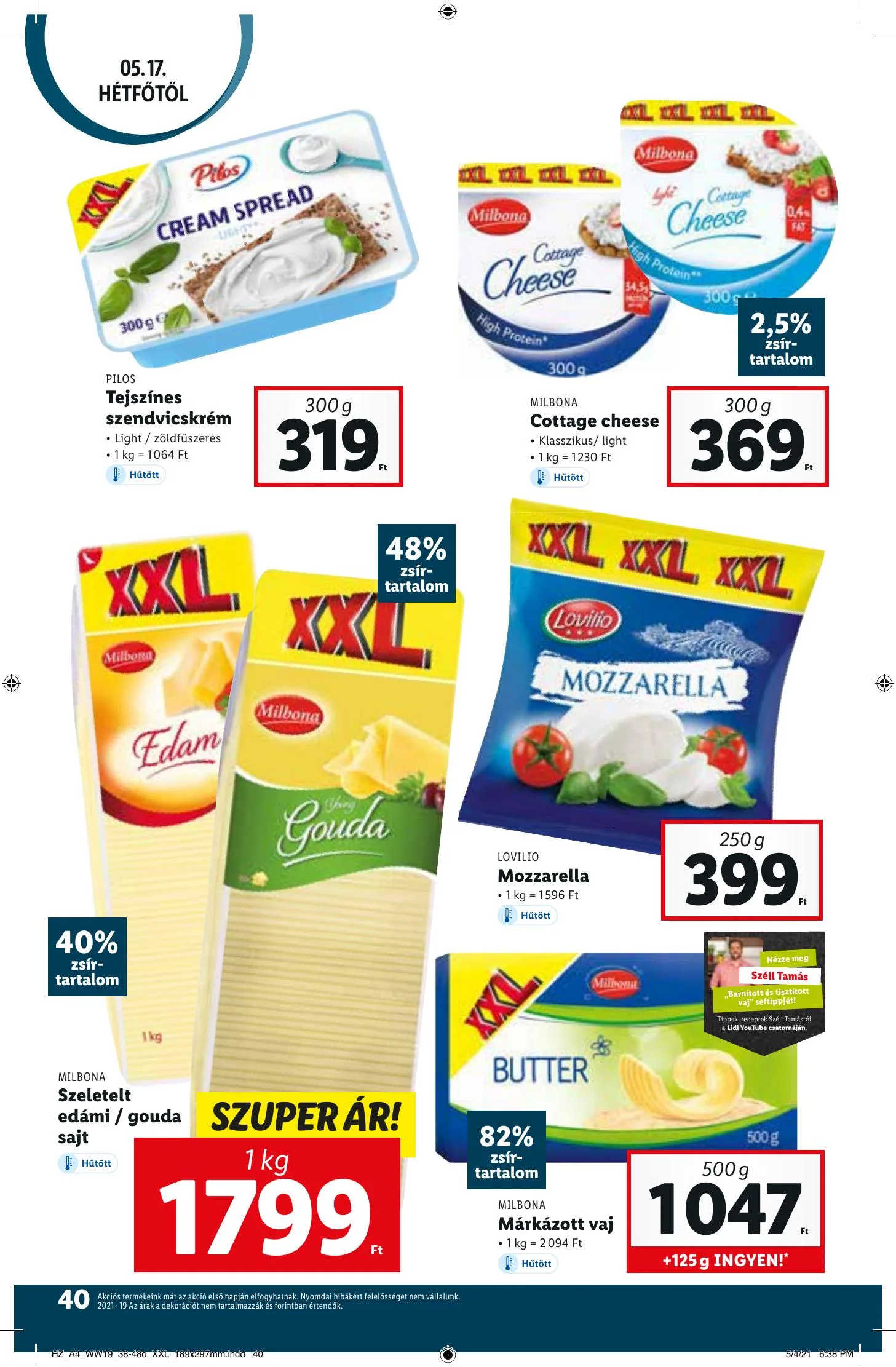 Lidl akciós újság 05.13–05.19 – 40. oldal