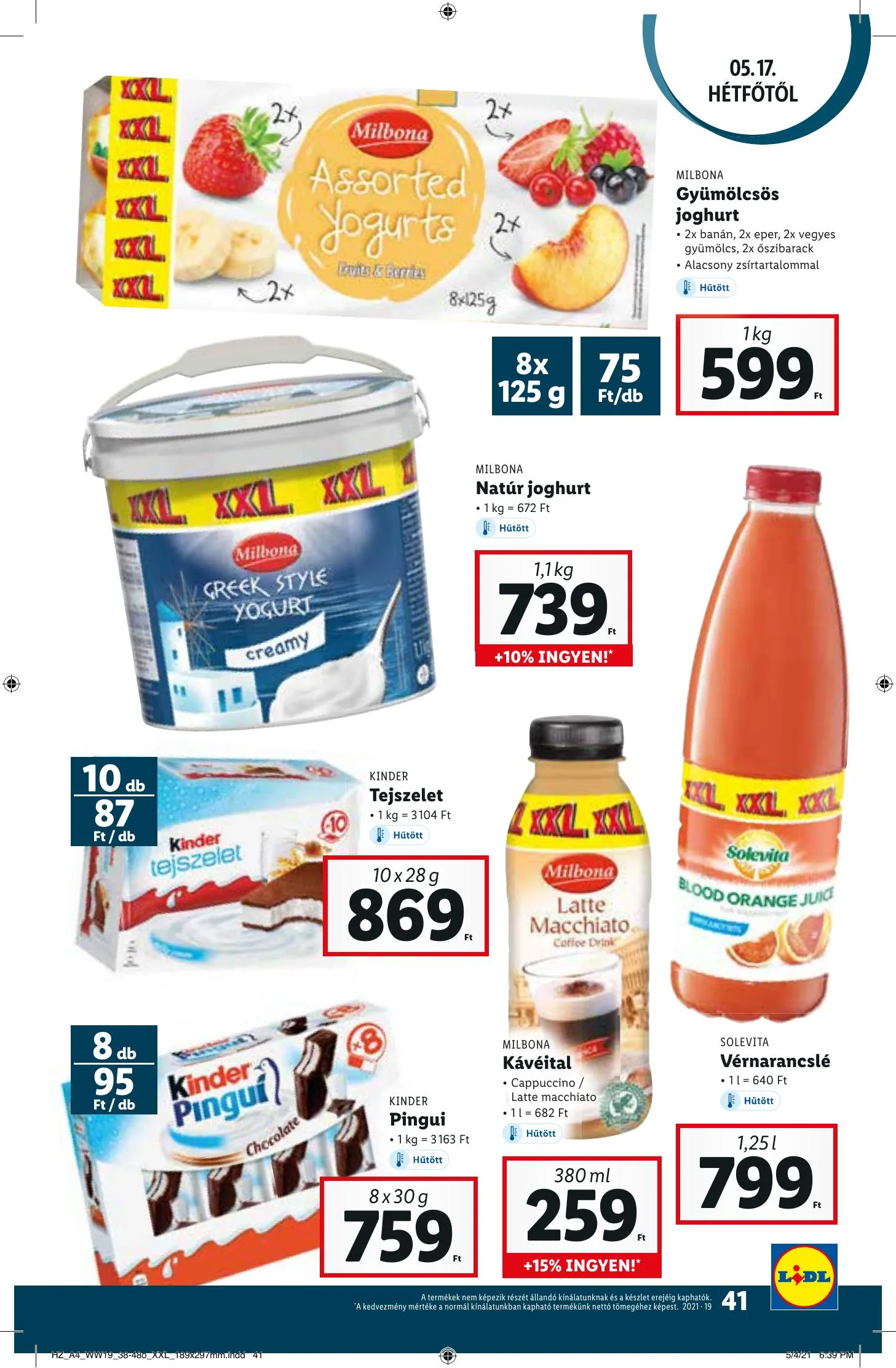 Lidl akciós újság 05.13–05.19 – 41. oldal