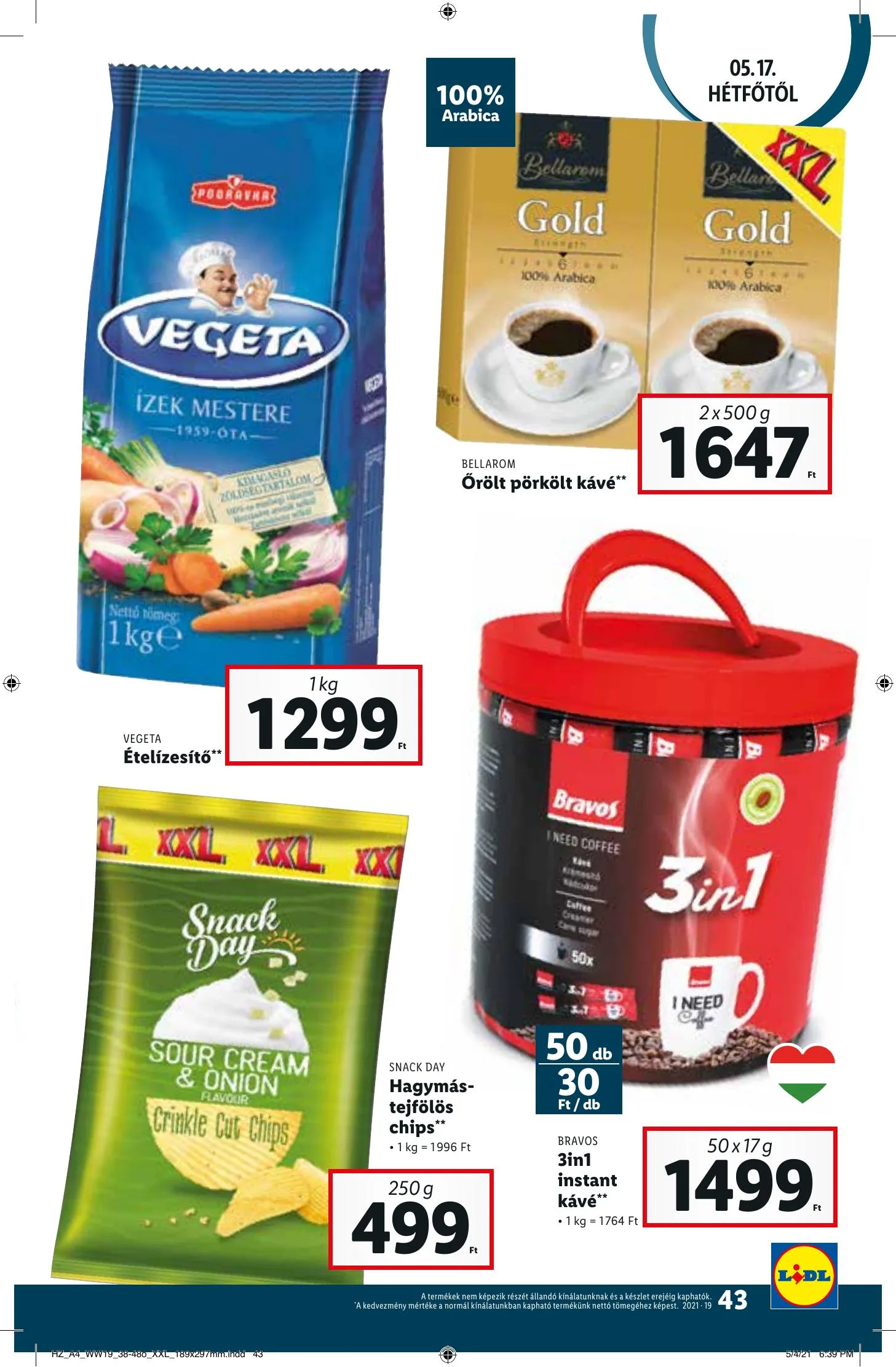 Lidl akciós újság 05.13–05.19 – 43. oldal