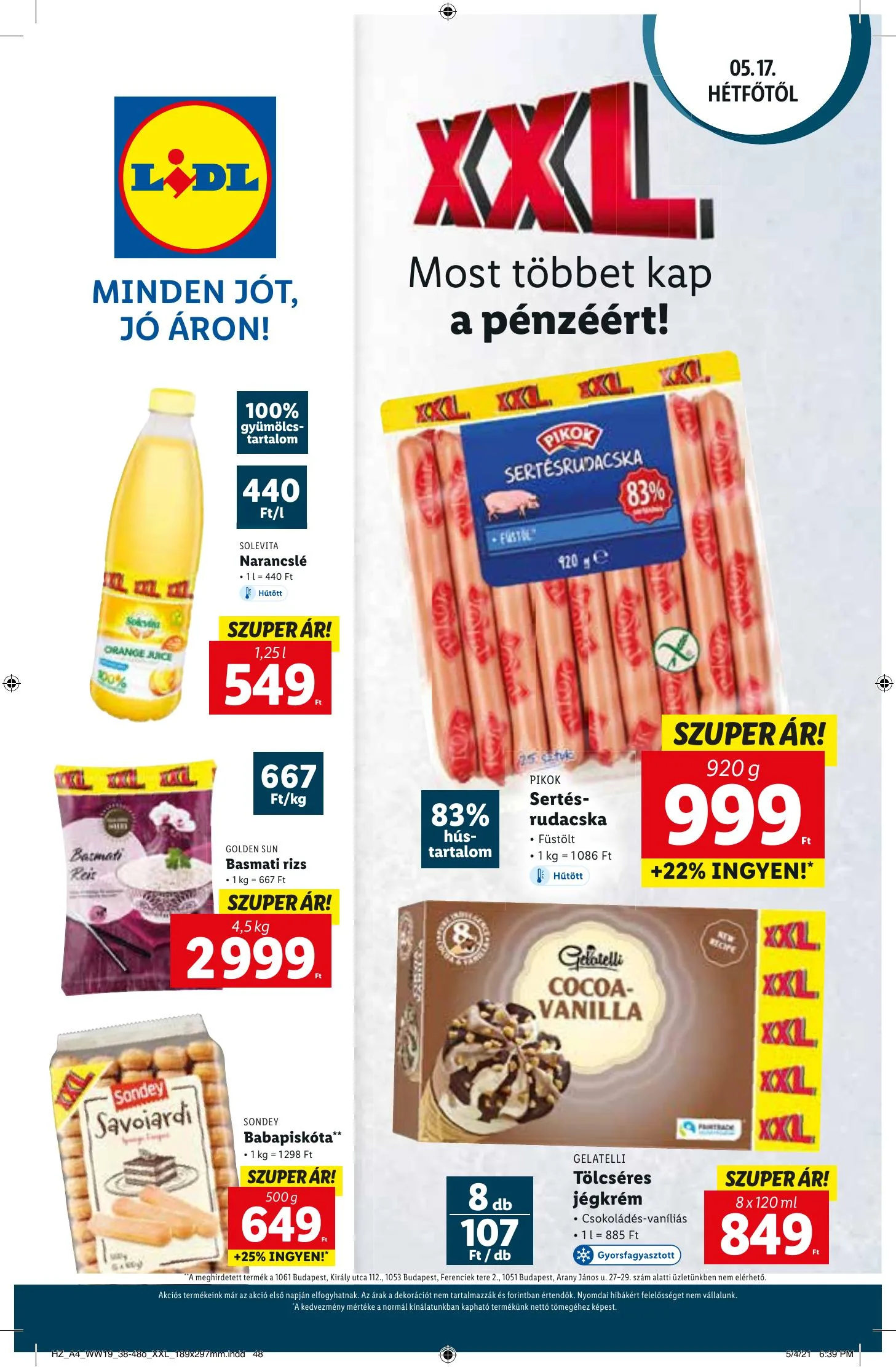 Lidl akciós újság 05.13–05.19 – 48. oldal