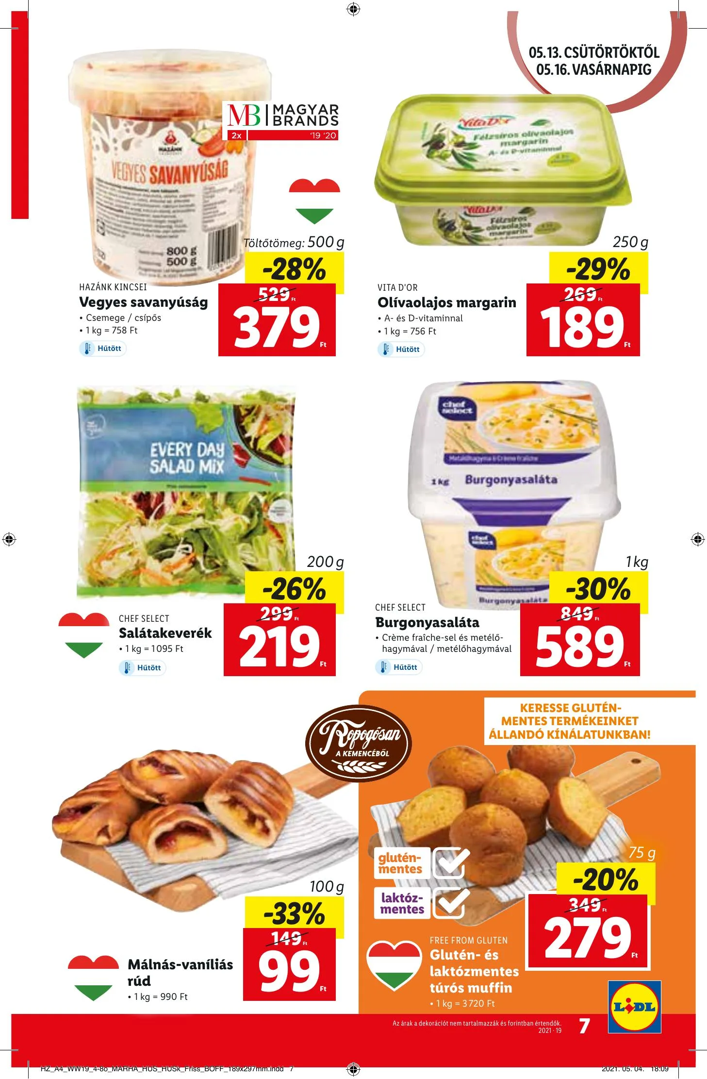 Lidl akciós újság 05.13–05.19 – 7. oldal
