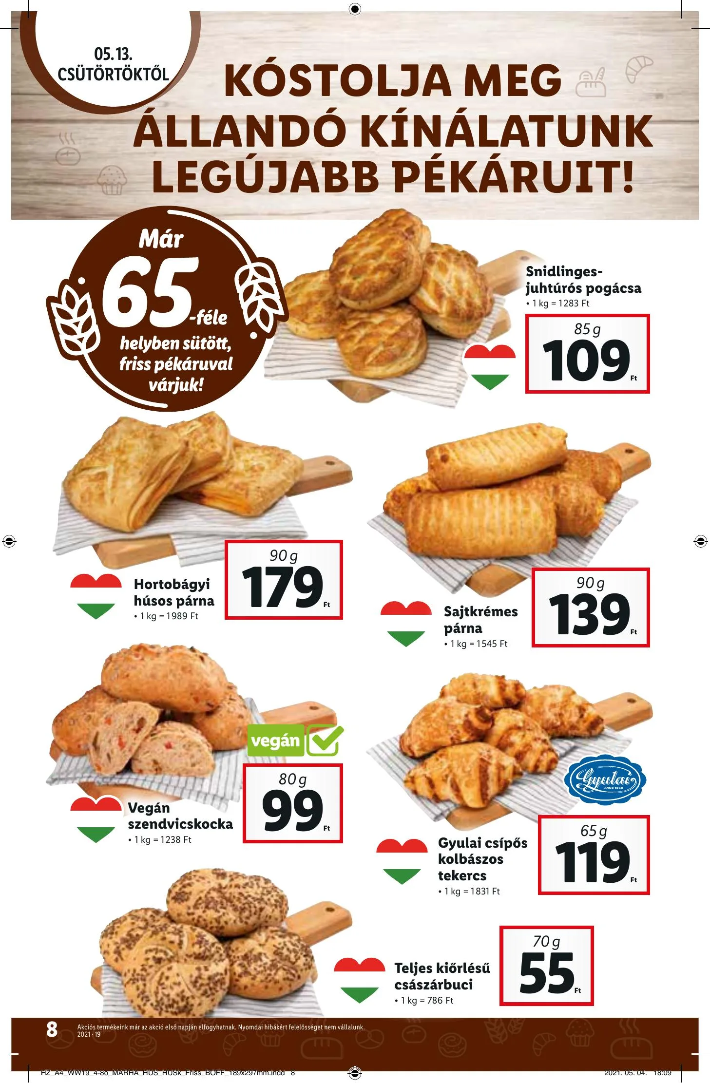 Lidl akciós újság 05.13–05.19 – 8. oldal