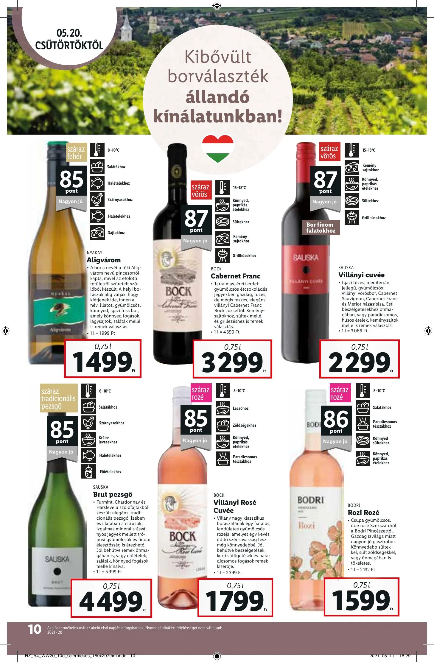 Lidl akciós újság 05.20–05.26 – 10. oldal