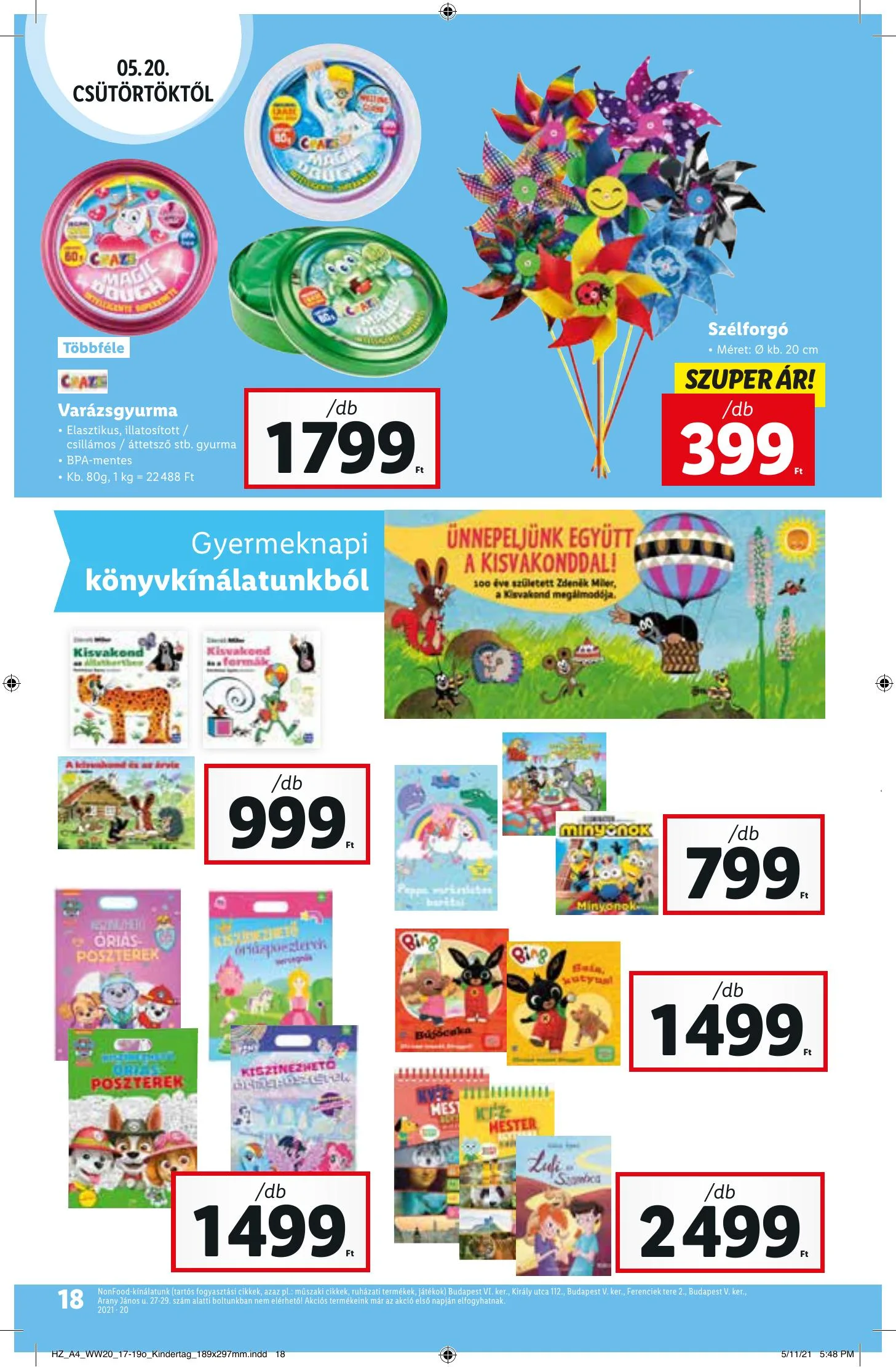 Lidl akciós újság 05.20–05.26 – 18. oldal