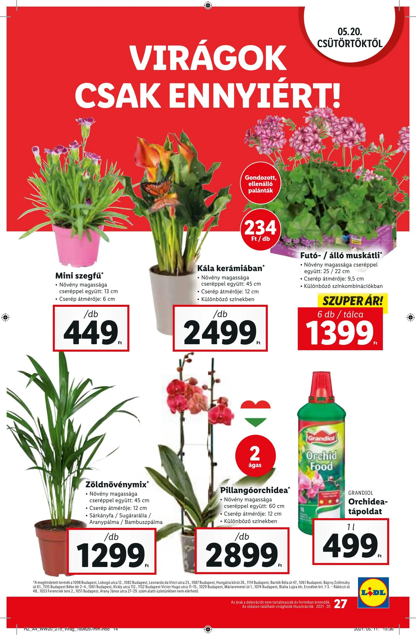 Lidl akciós újság 05.20–05.26 – 27. oldal