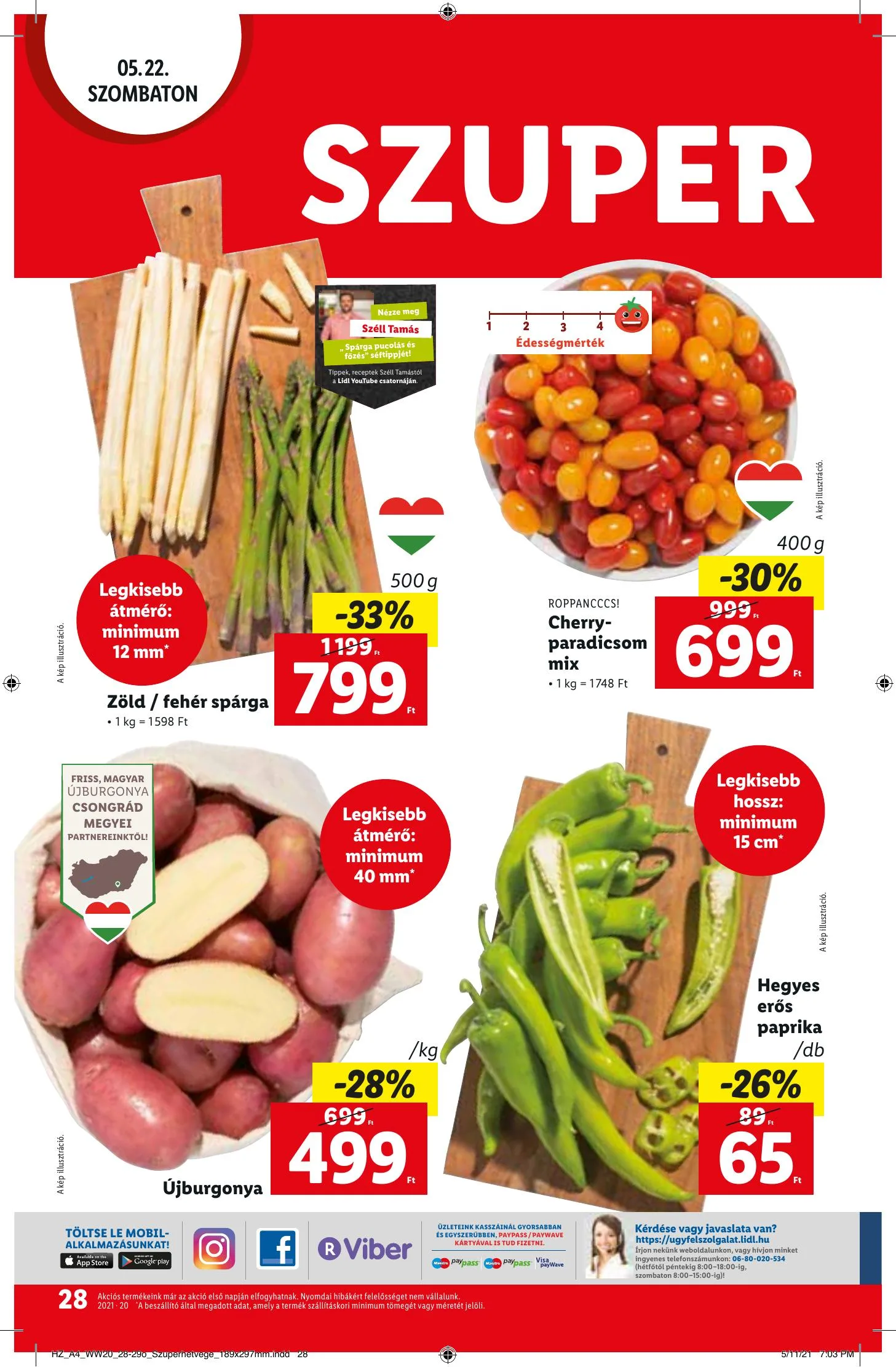 Lidl akciós újság 05.20–05.26 – 28. oldal