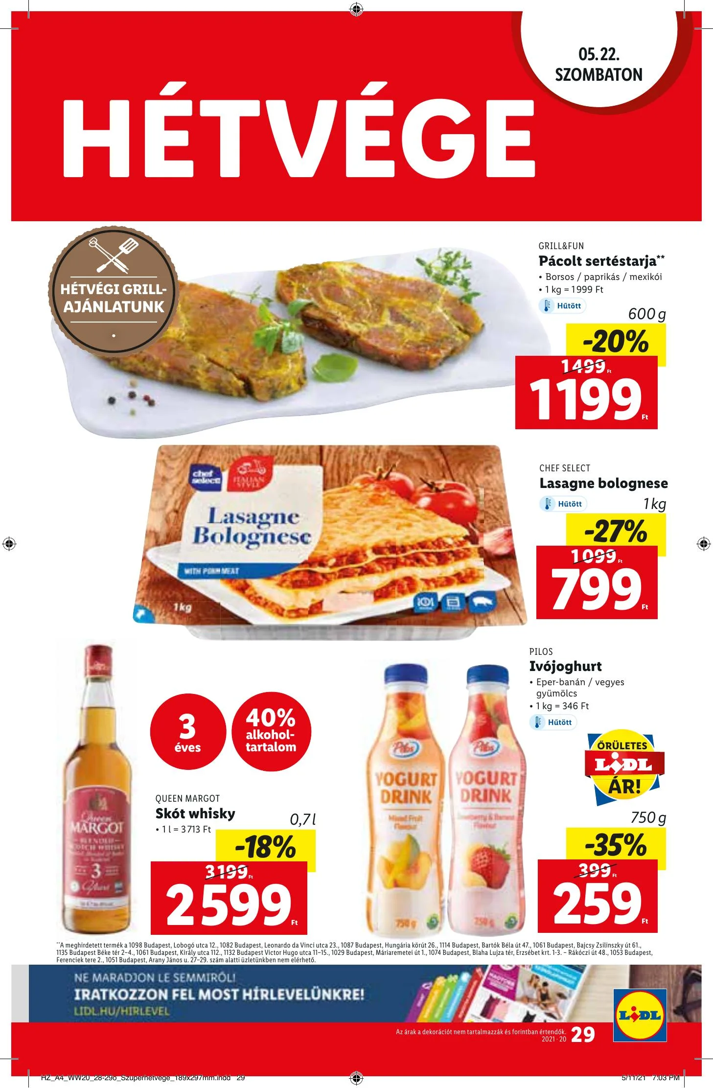 Lidl akciós újság 05.20–05.26 – 29. oldal