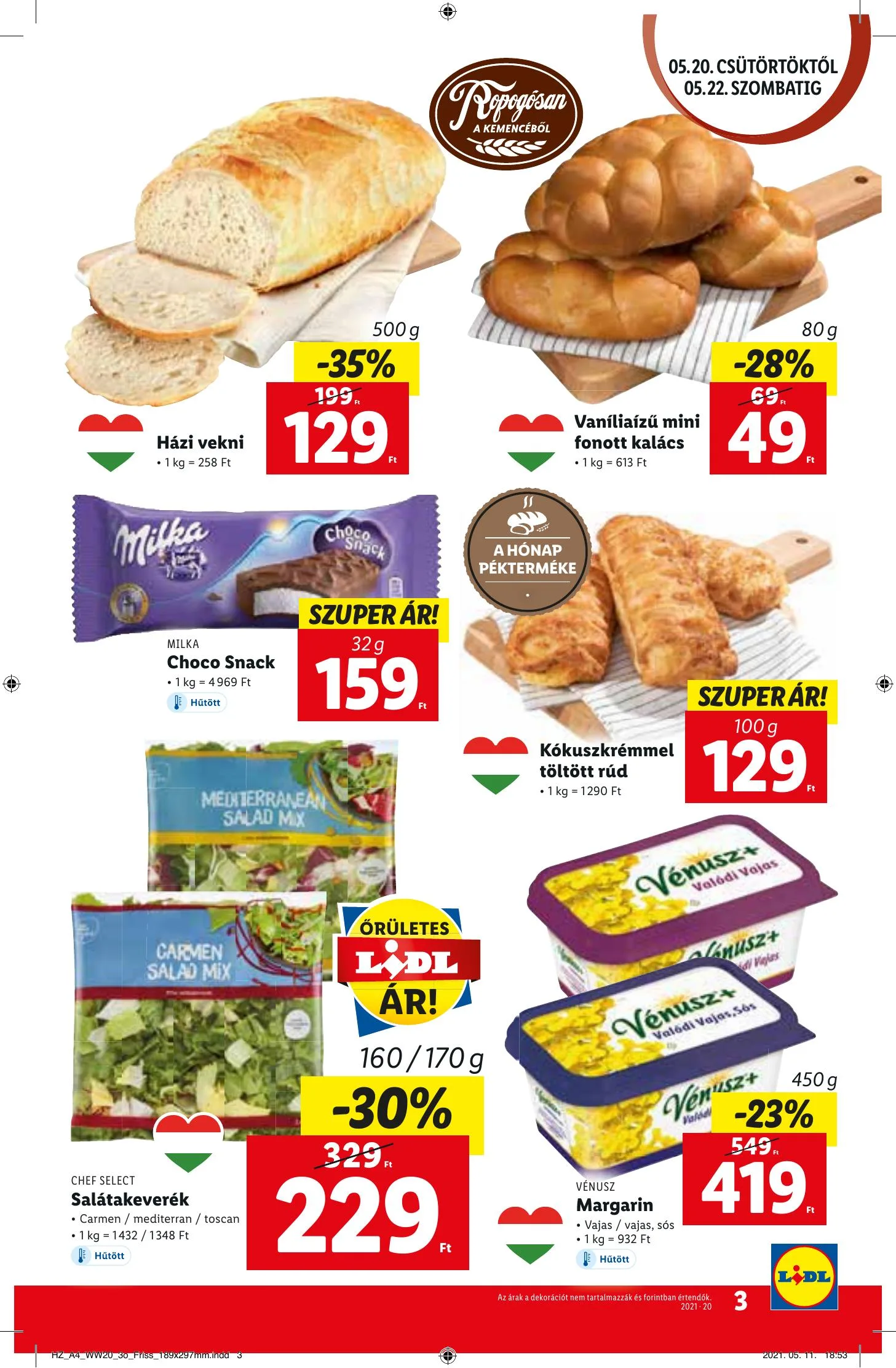 Lidl akciós újság 05.20–05.26 – 3. oldal