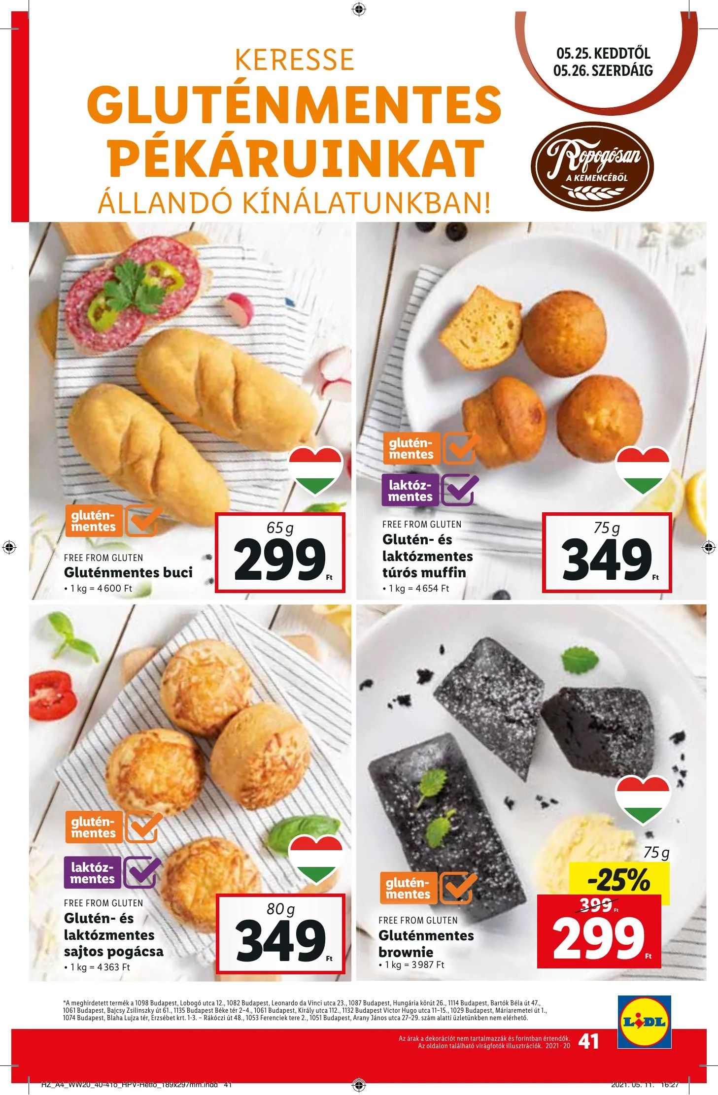 Lidl akciós újság 05.20–05.26 – 41. oldal
