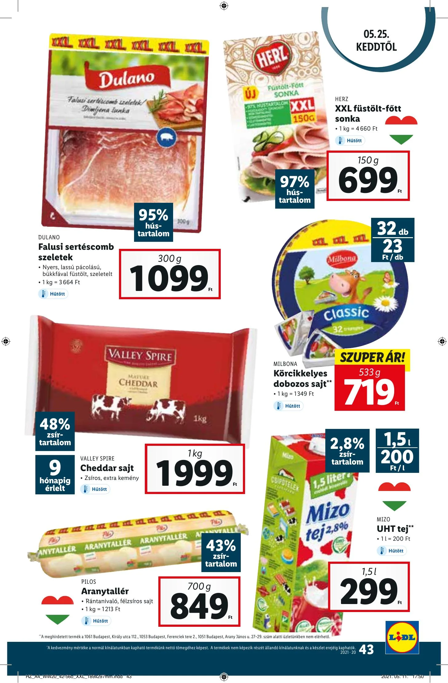 Lidl akciós újság 05.20–05.26 – 43. oldal