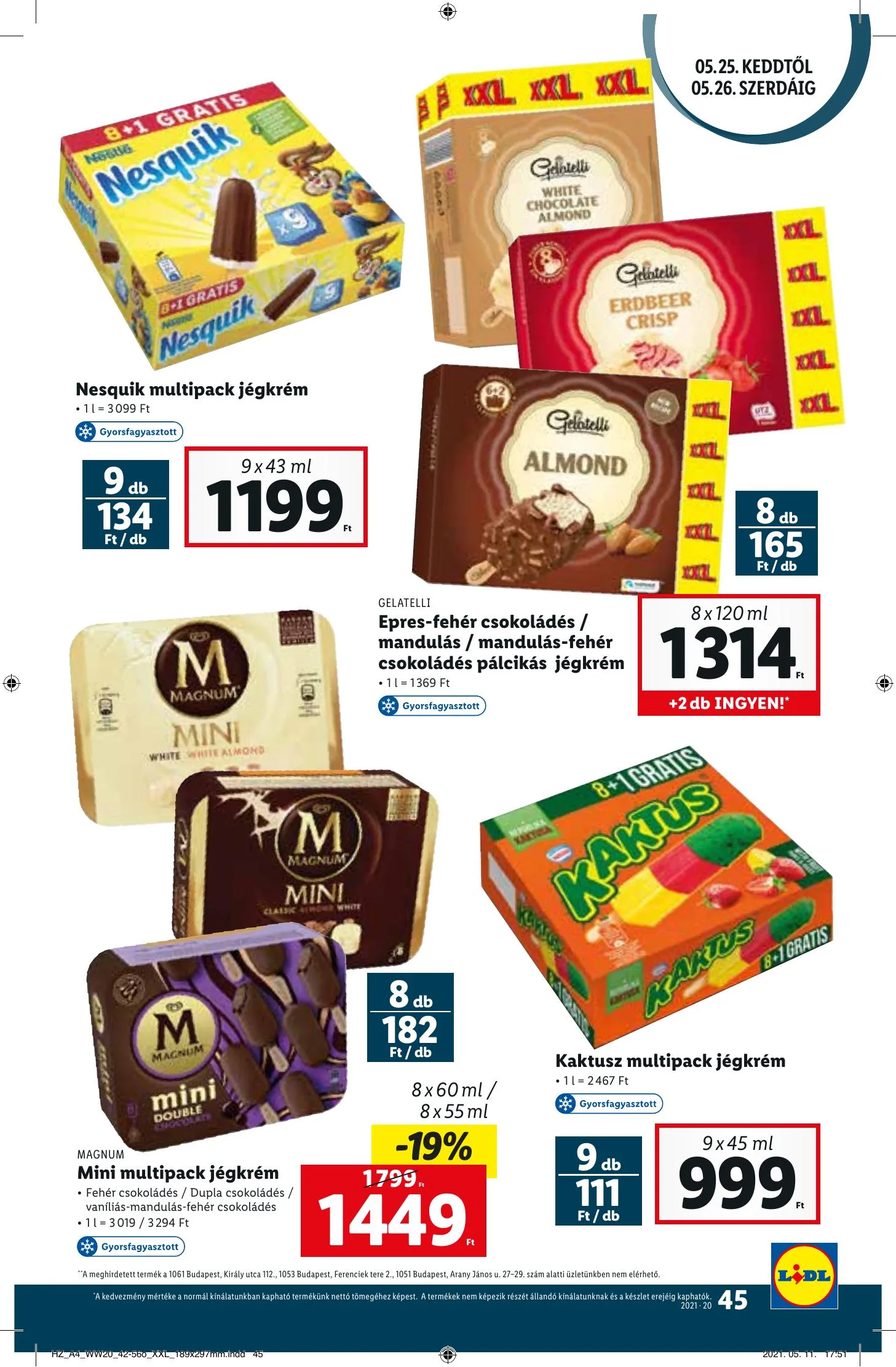 Lidl akciós újság 05.20–05.26 – 45. oldal