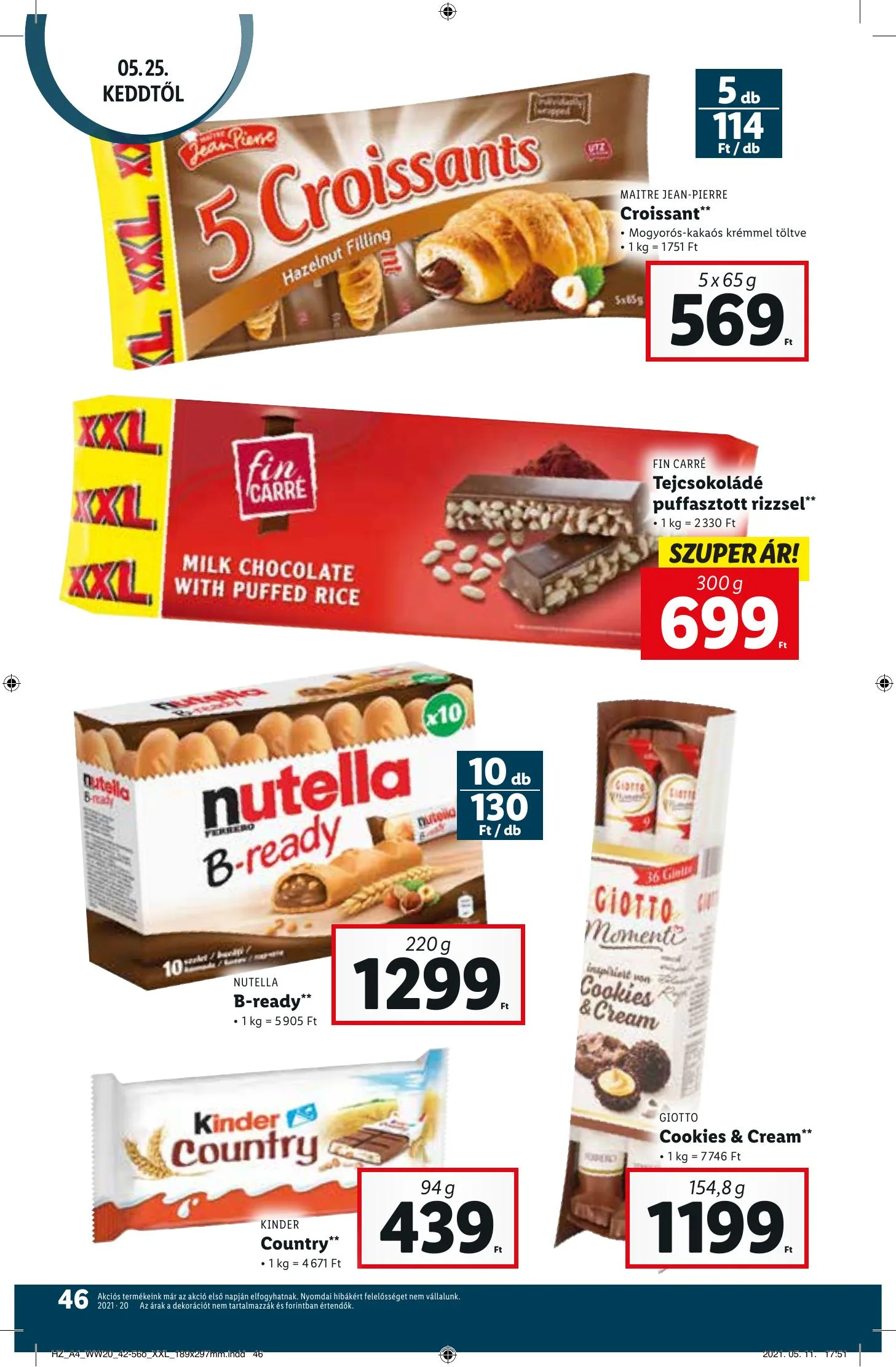 Lidl akciós újság 05.20–05.26 – 46. oldal