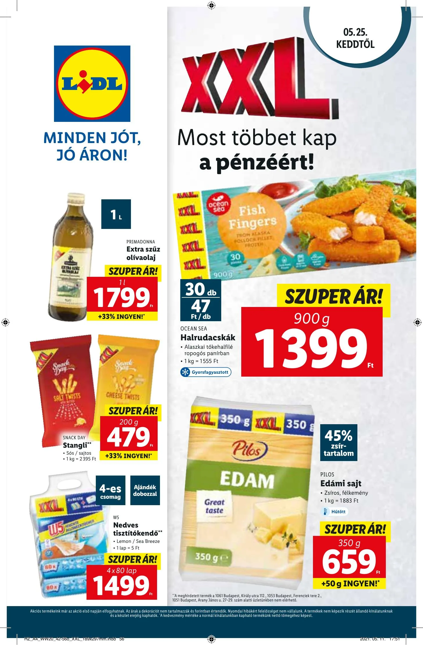 Lidl akciós újság 05.20–05.26 – 56. oldal