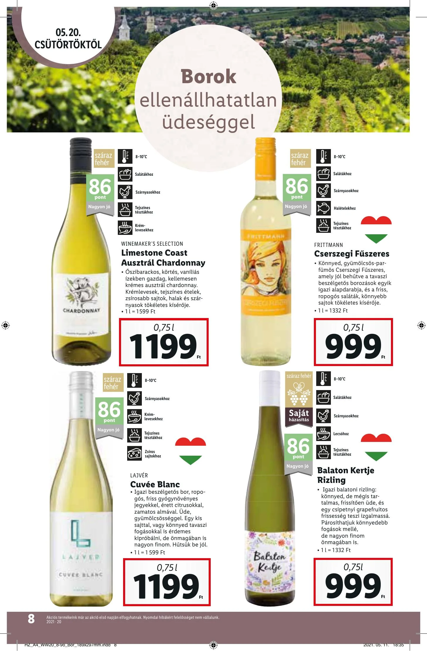 Lidl akciós újság 05.20–05.26 – 8. oldal