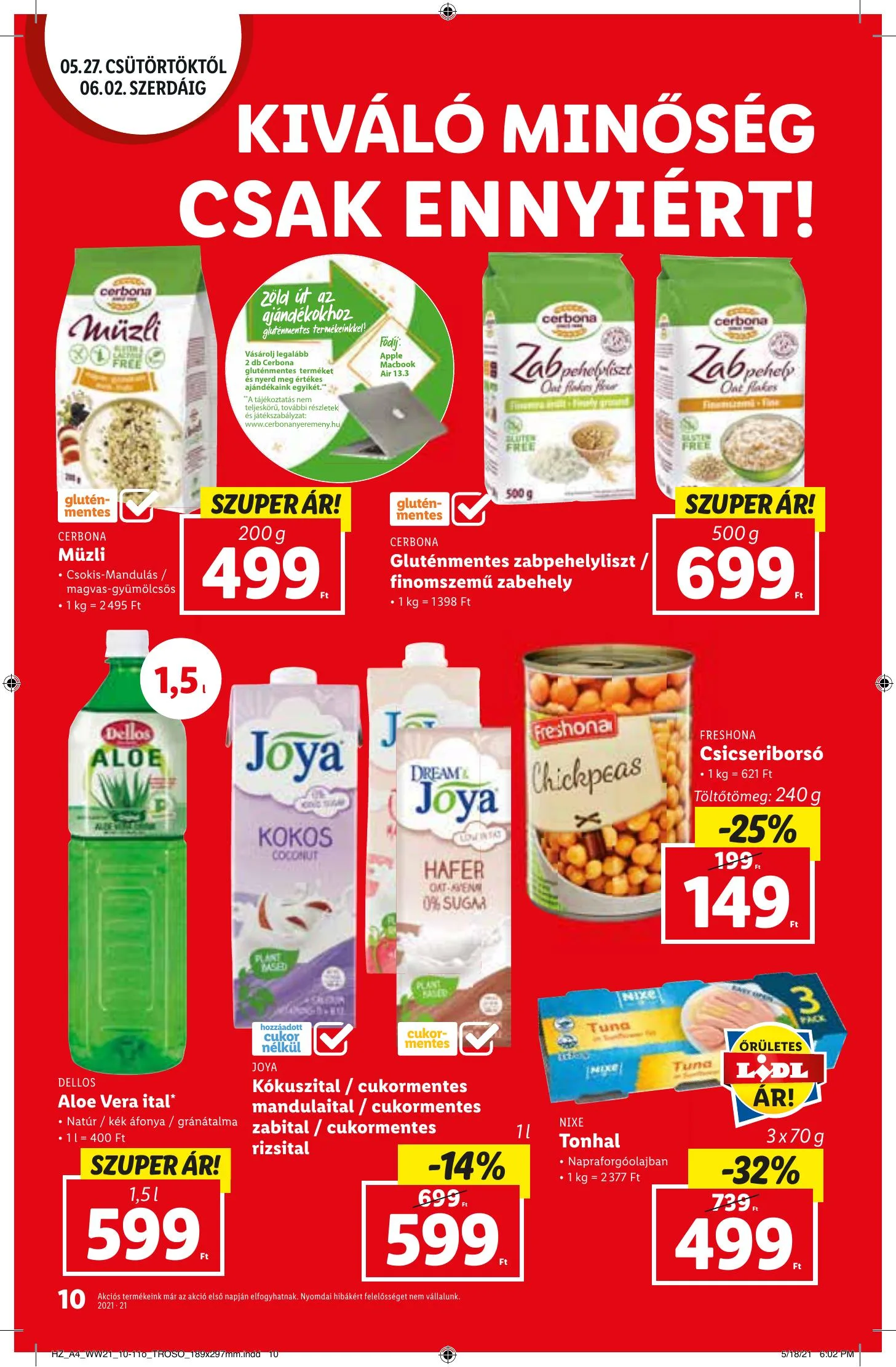 Lidl akciós újság 05.27–06.02 – 10. oldal