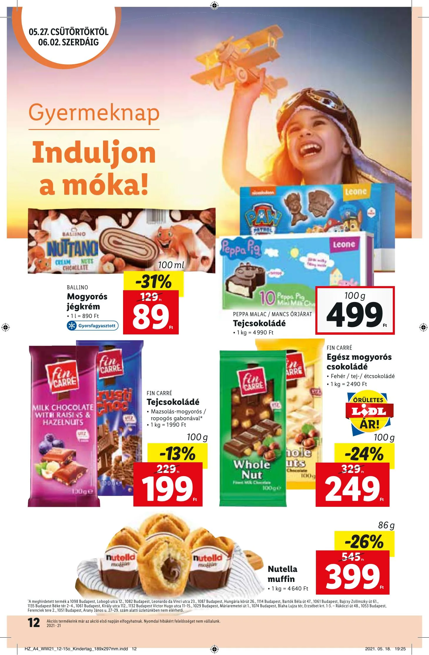 Lidl akciós újság 05.27–06.02 – 12. oldal