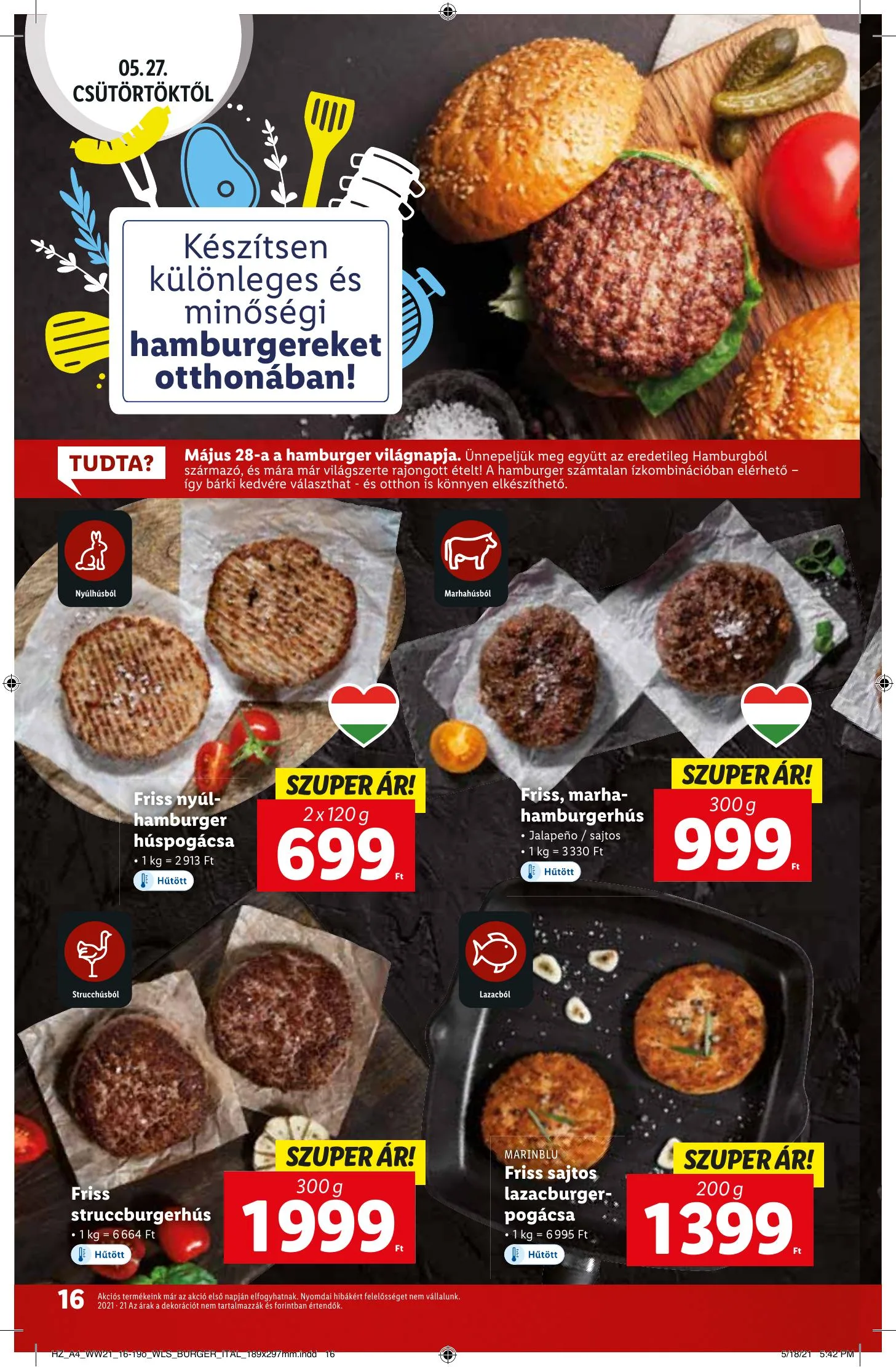 Lidl akciós újság 05.27–06.02 – 16. oldal