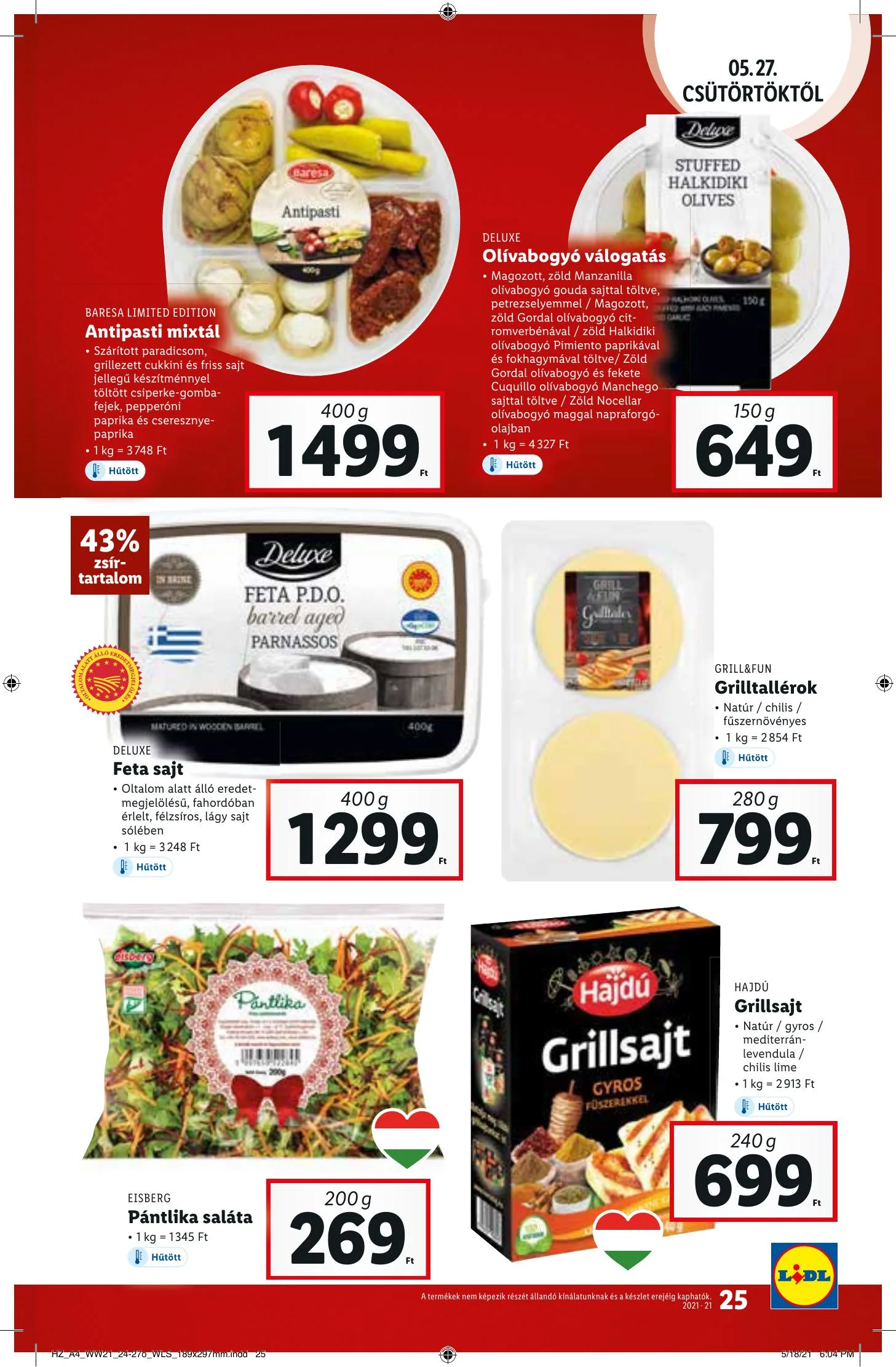 Lidl akciós újság 05.27–06.02 – 25. oldal