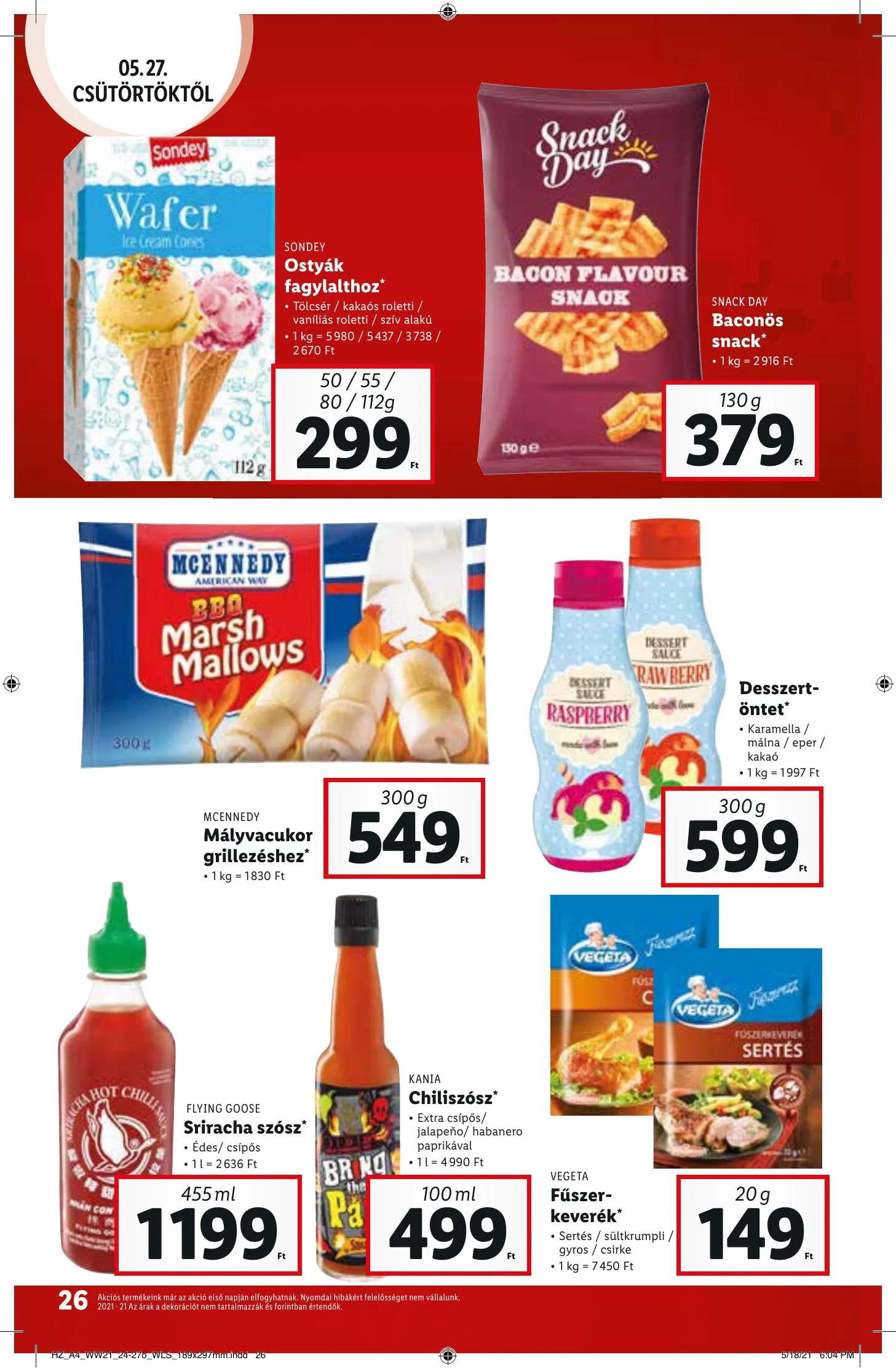Lidl akciós újság 05.27–06.02 – 26. oldal
