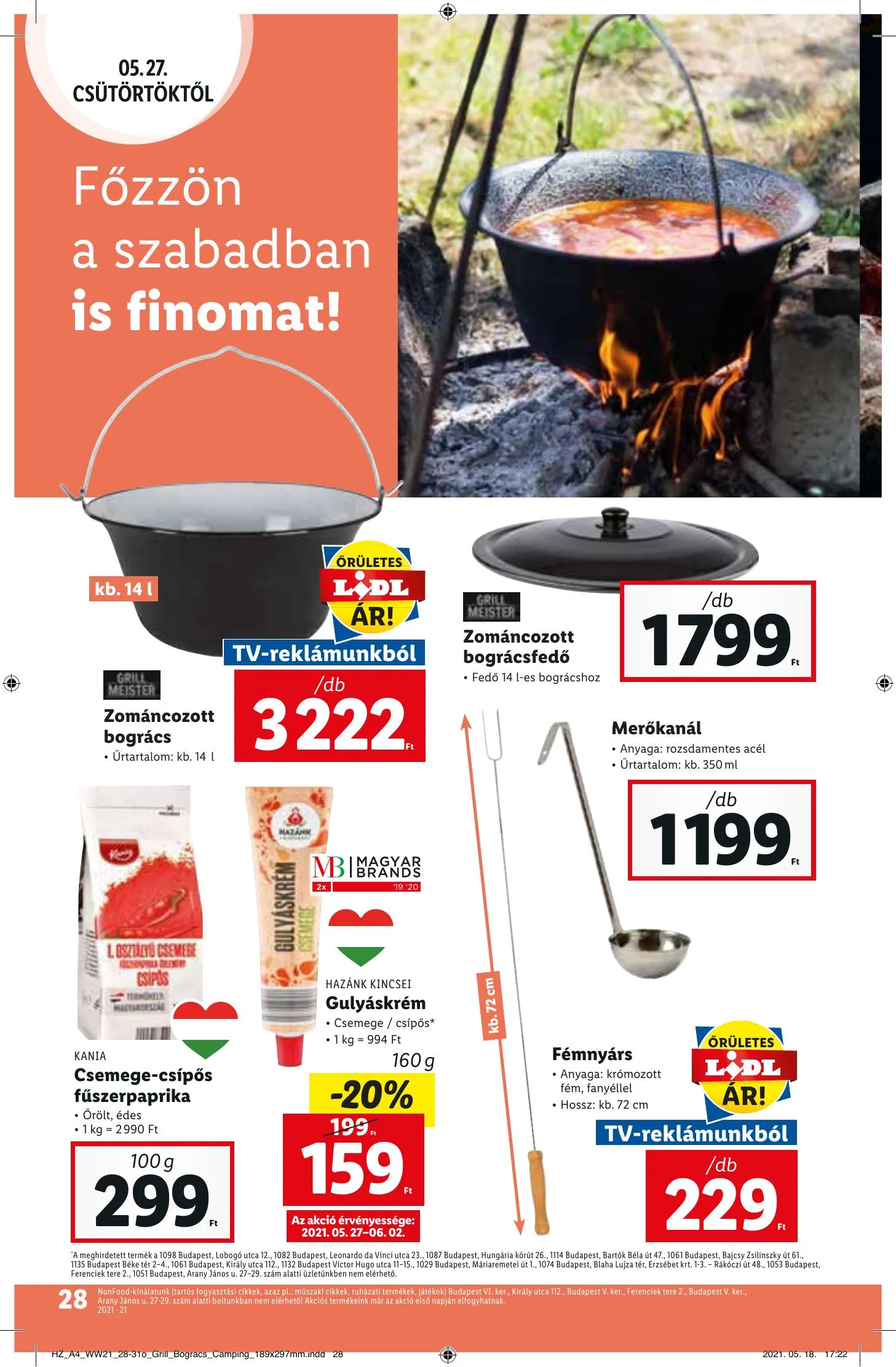 Lidl akciós újság 05.27–06.02 – 28. oldal