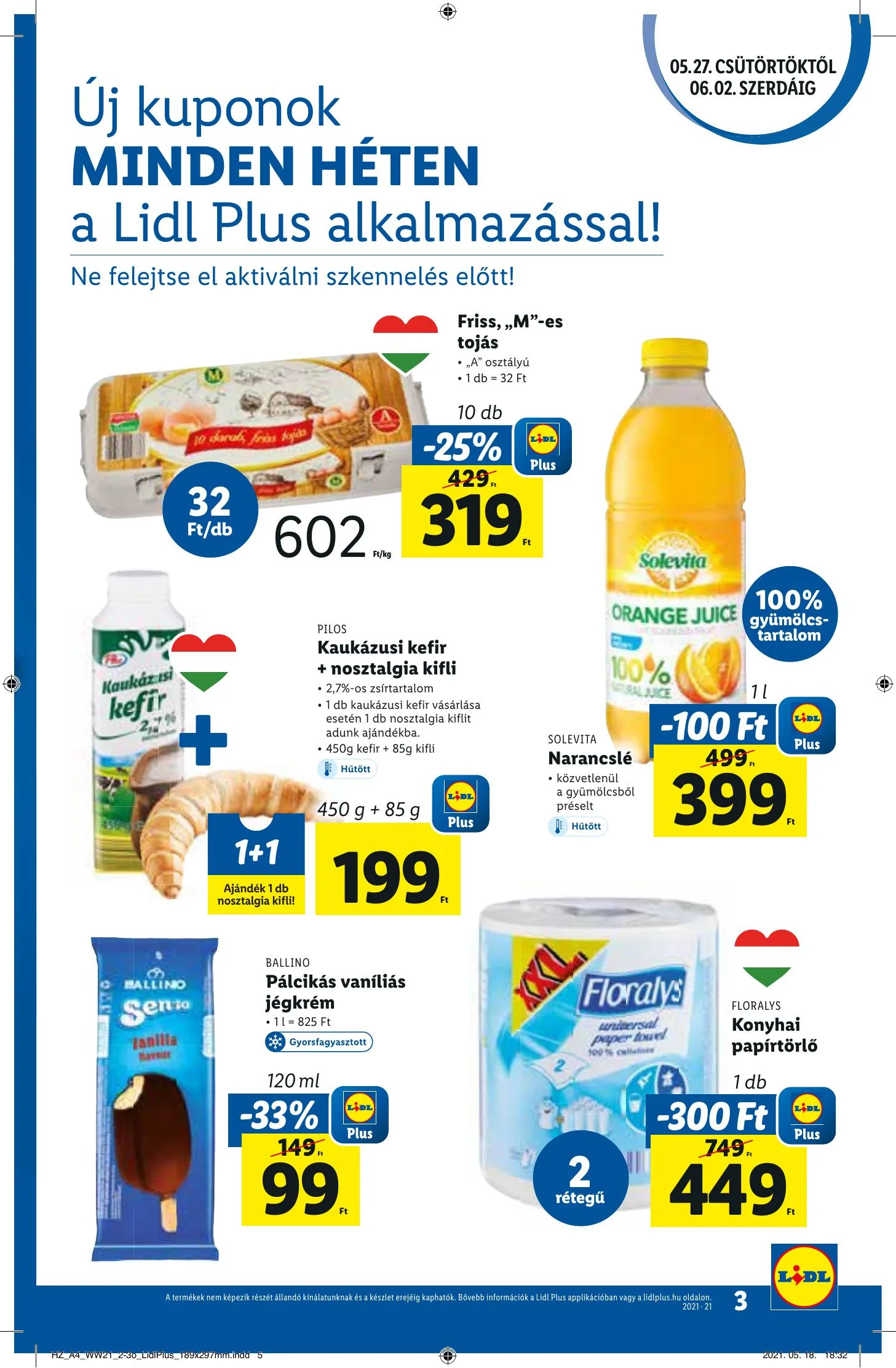 Lidl akciós újság 05.27–06.02 – 3. oldal