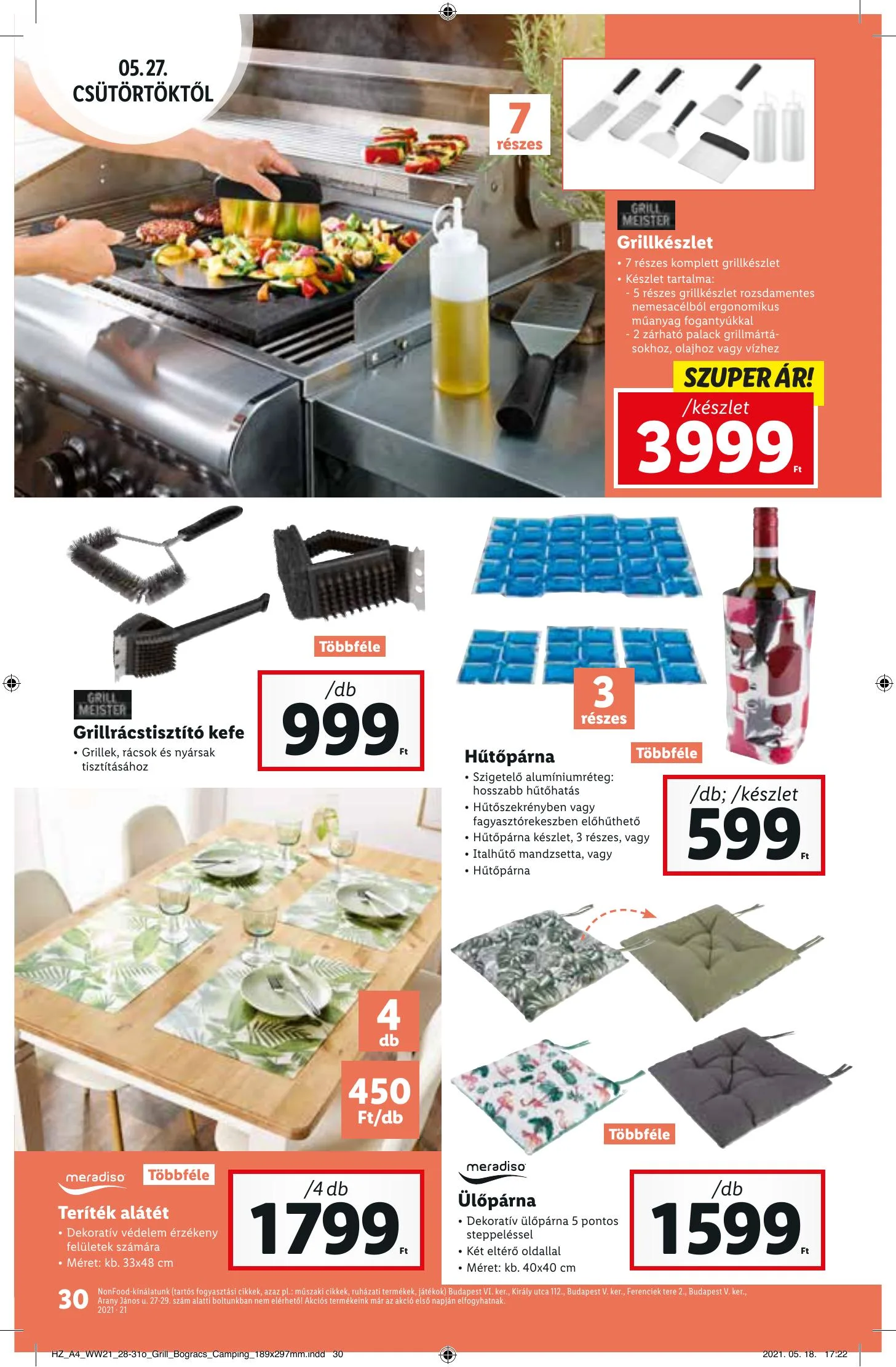 Lidl akciós újság 05.27–06.02 – 30. oldal