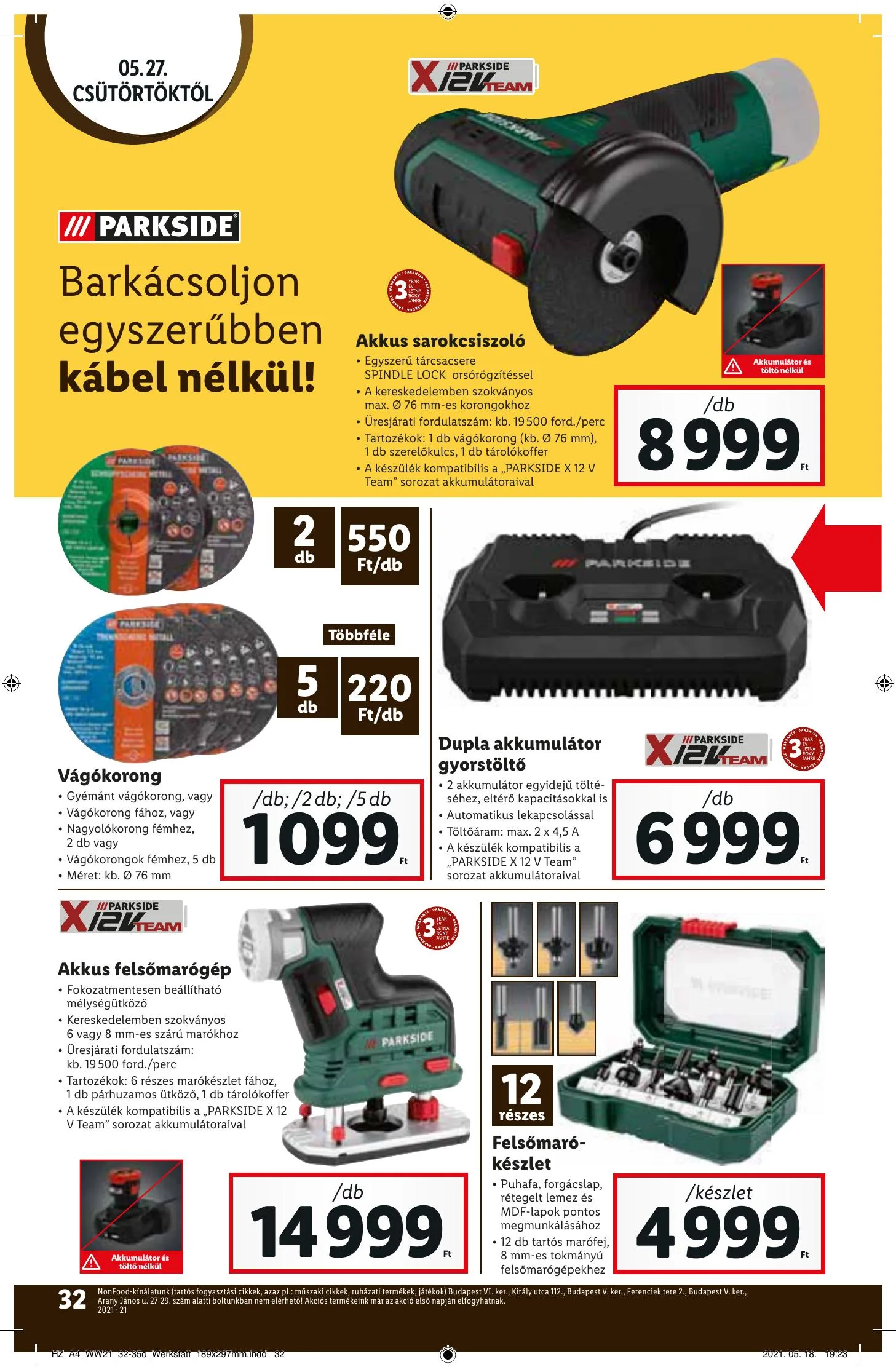 Lidl akciós újság 05.27–06.02 – 32. oldal