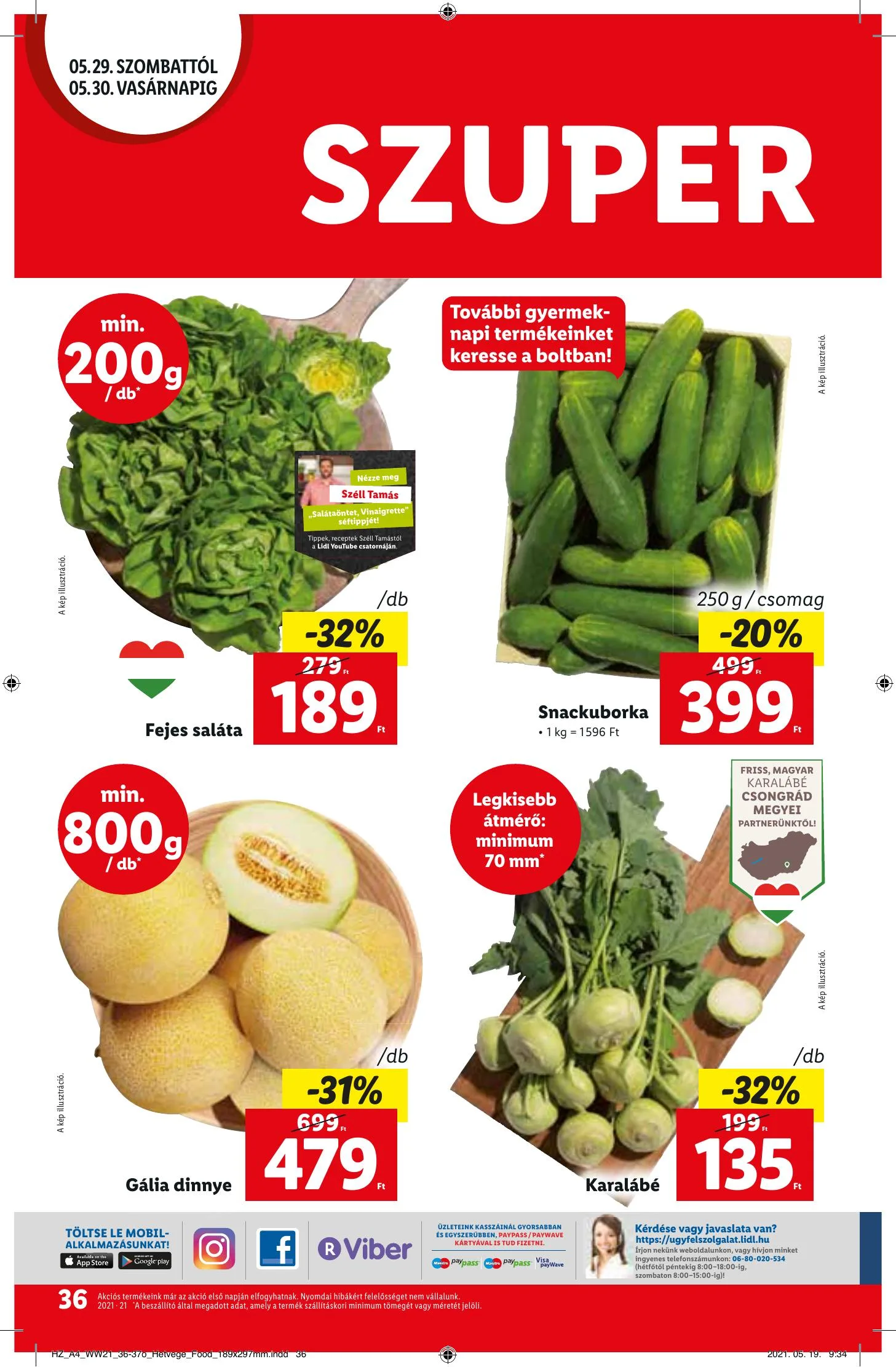 Lidl akciós újság 05.27–06.02 – 36. oldal