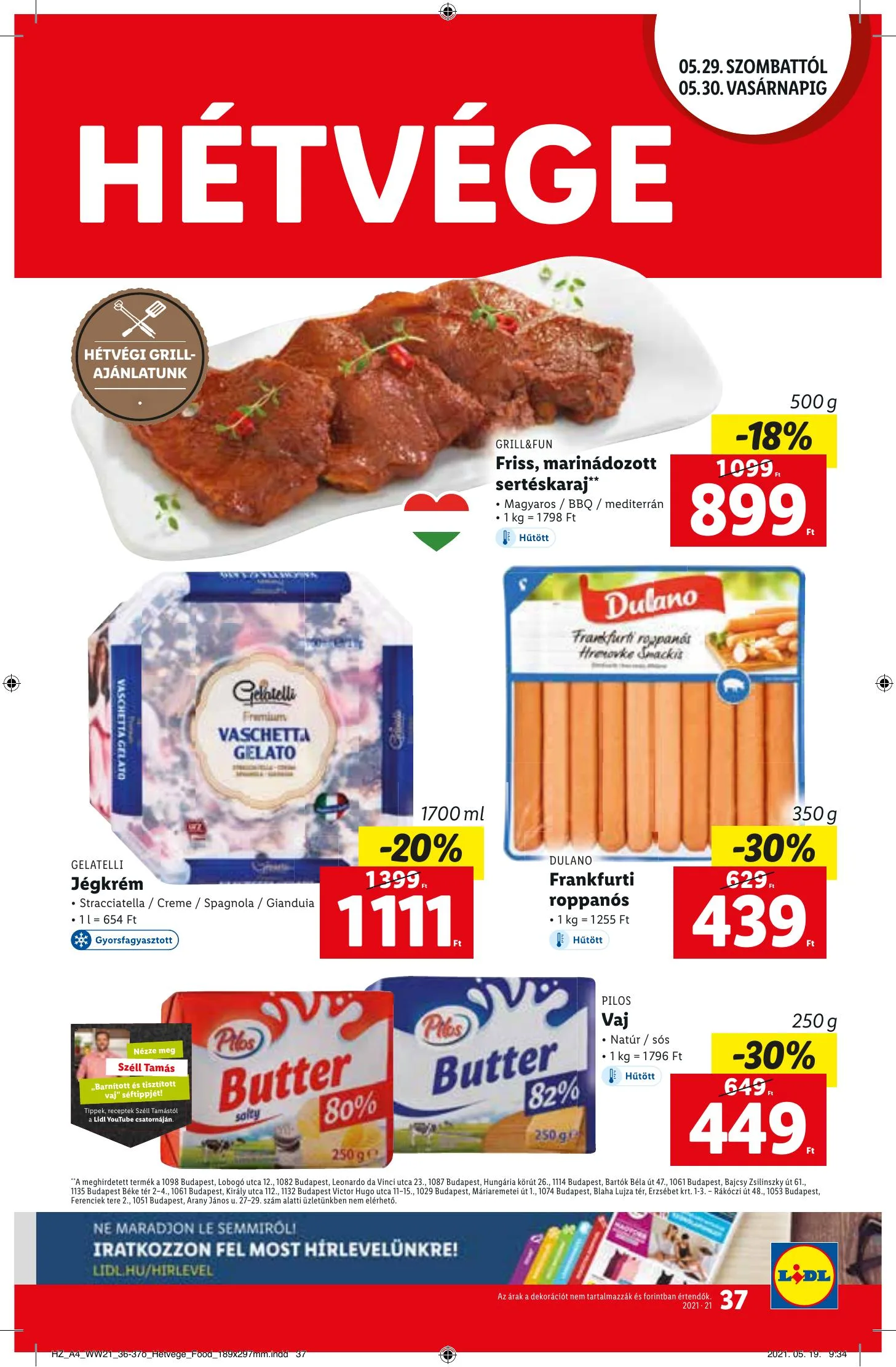 Lidl akciós újság 05.27–06.02 – 37. oldal