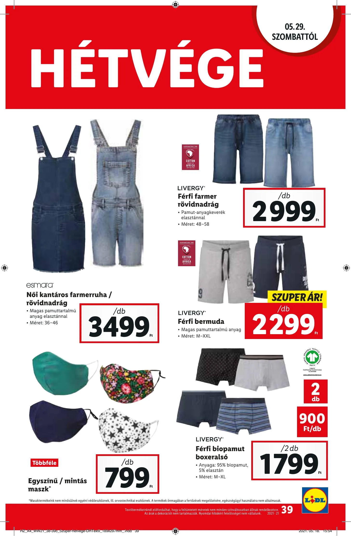 Lidl akciós újság 05.27–06.02 – 39. oldal