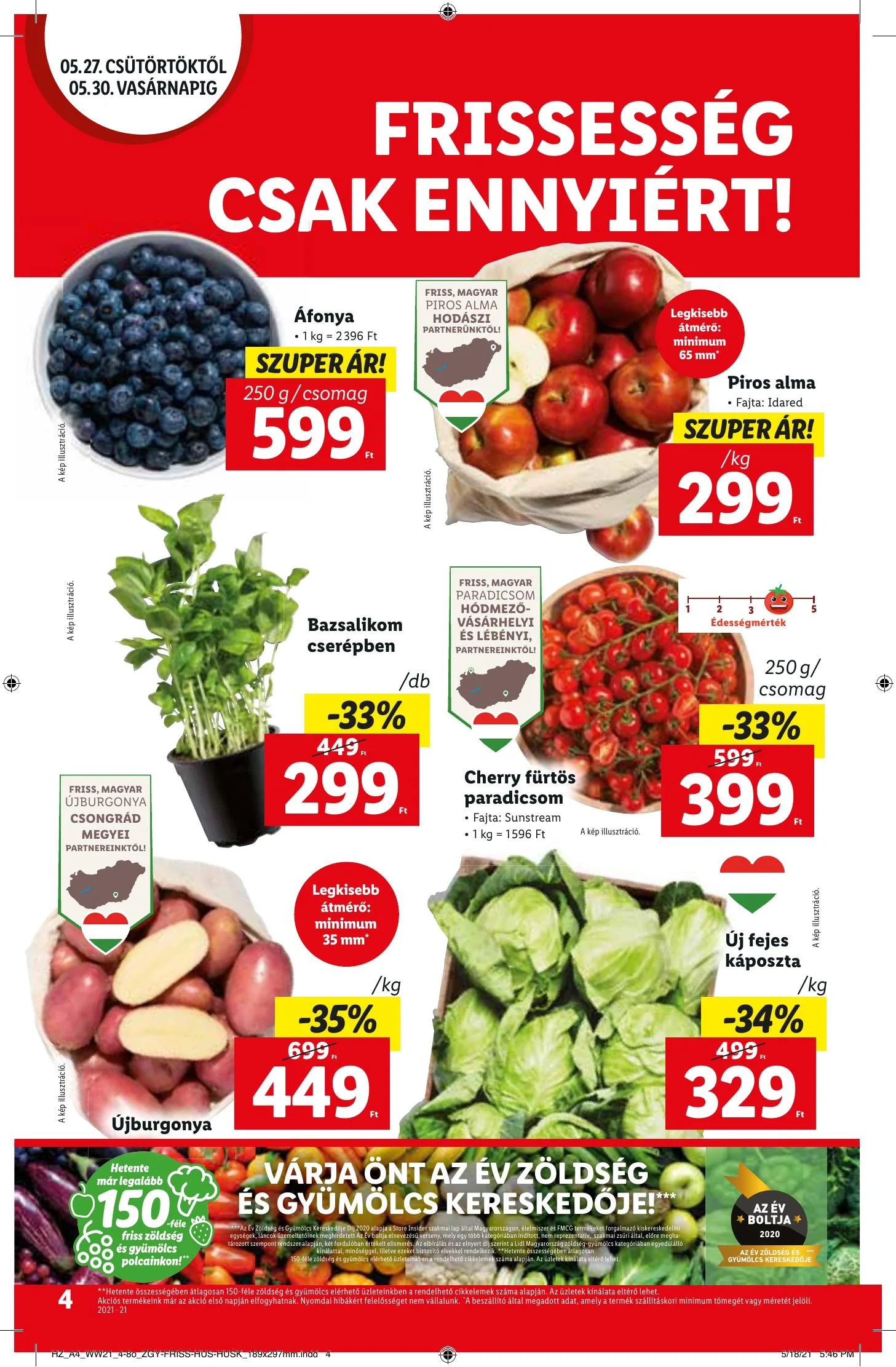 Lidl akciós újság 05.27–06.02 – 4. oldal