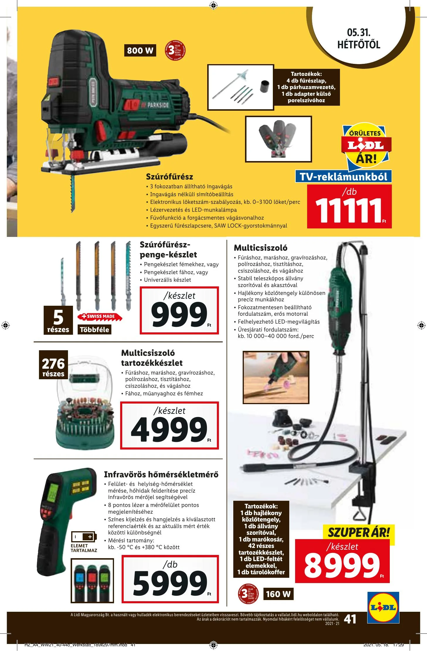 Lidl akciós újság 05.27–06.02 – 41. oldal