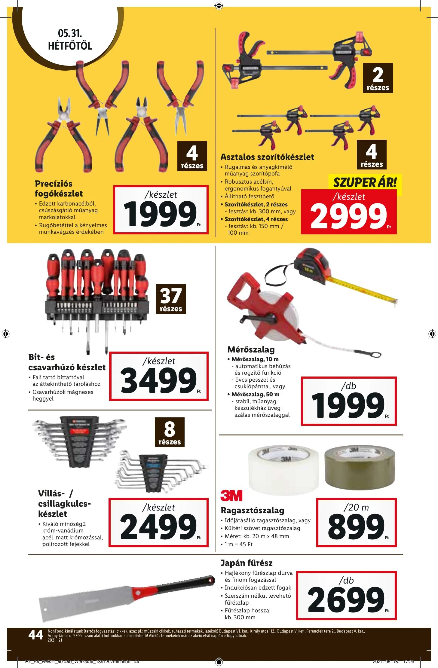 Lidl akciós újság 05.27–06.02 – 44. oldal