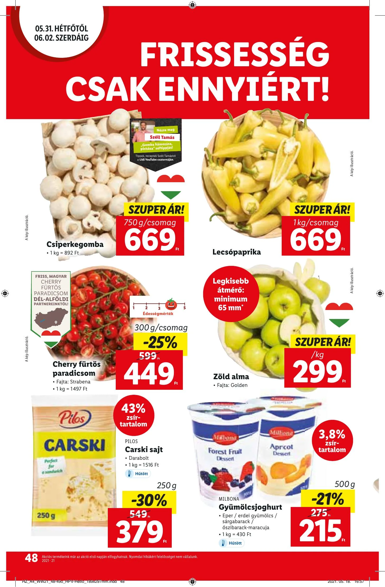 Lidl akciós újság 05.27–06.02 – 48. oldal