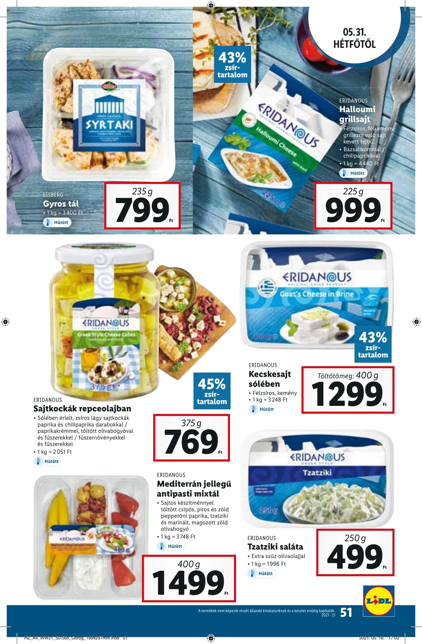 Lidl akciós újság 05.27–06.02 – 51. oldal