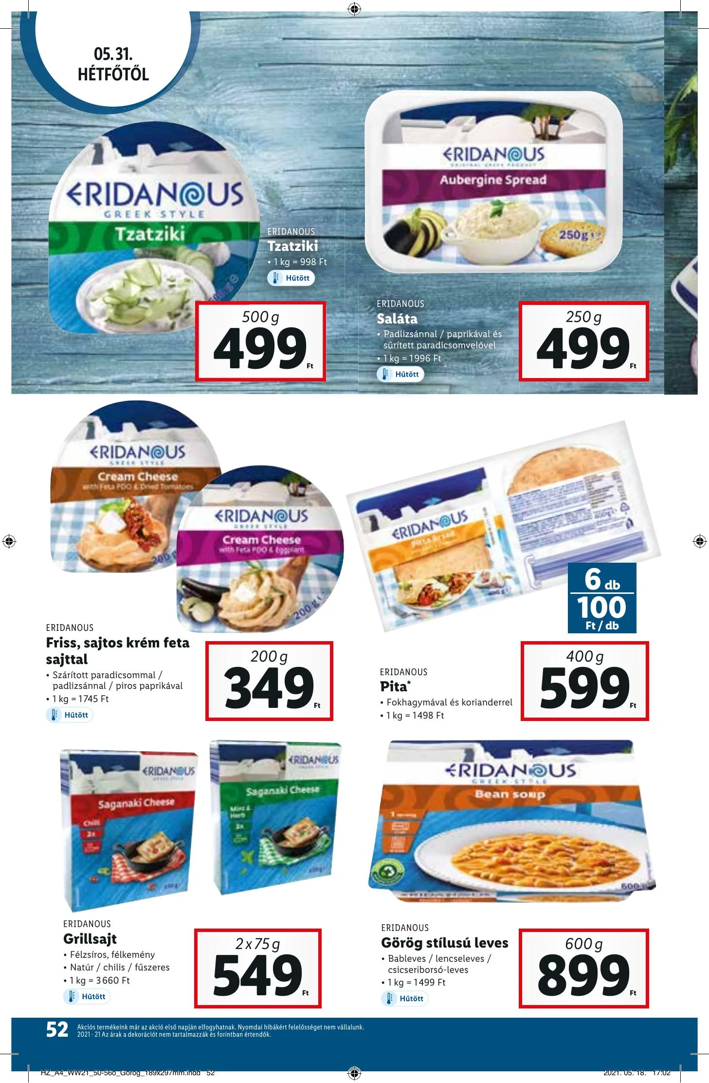 Lidl akciós újság 05.27–06.02 – 52. oldal
