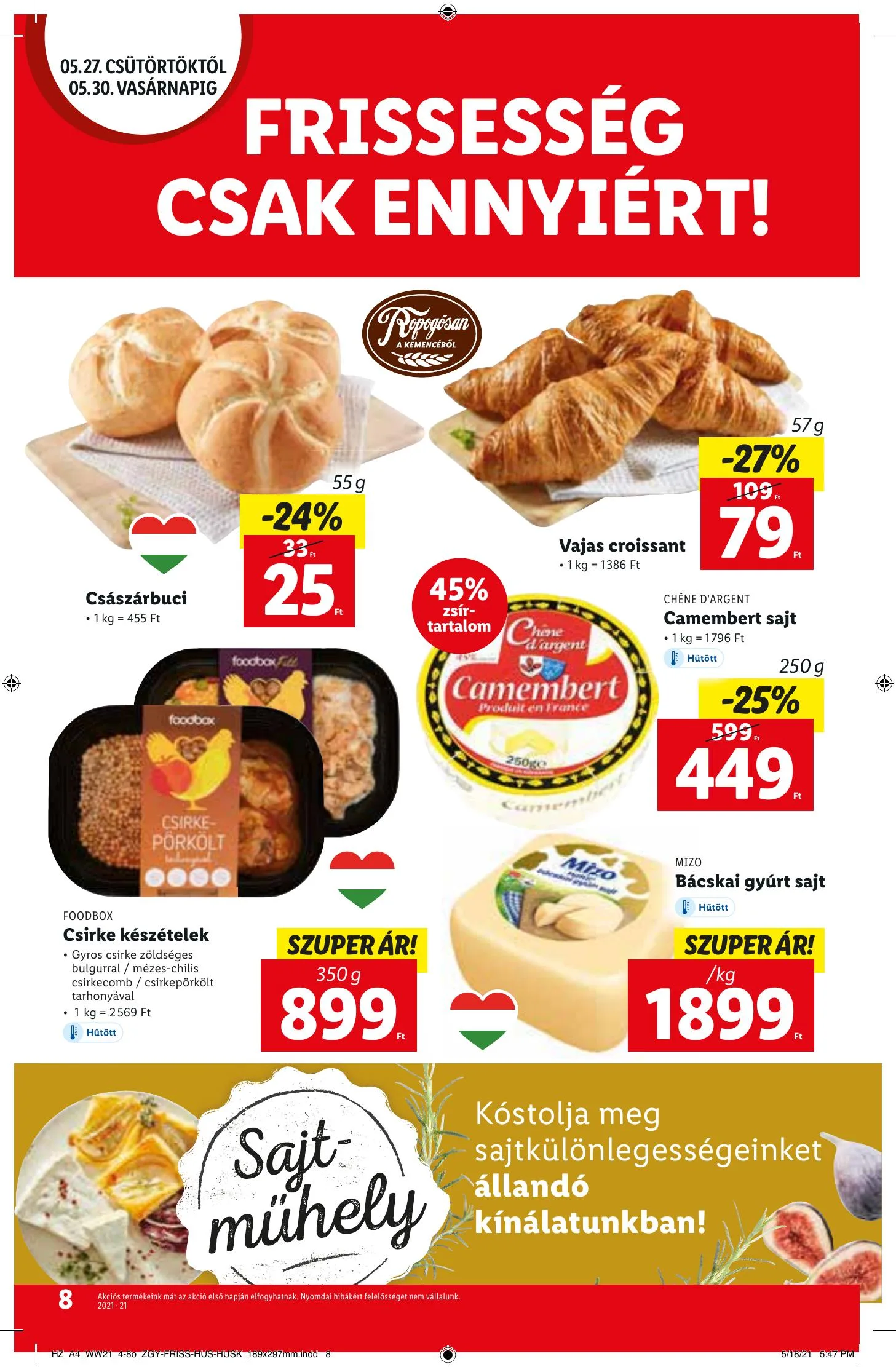 Lidl akciós újság 05.27–06.02 – 8. oldal
