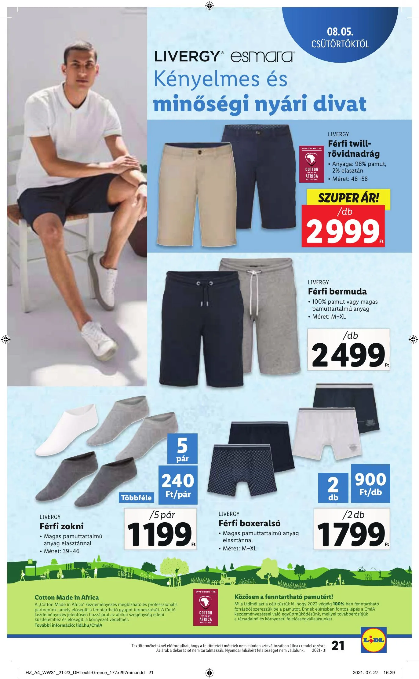 Lidl akciós újság 08.05–08.11 – 21. oldal