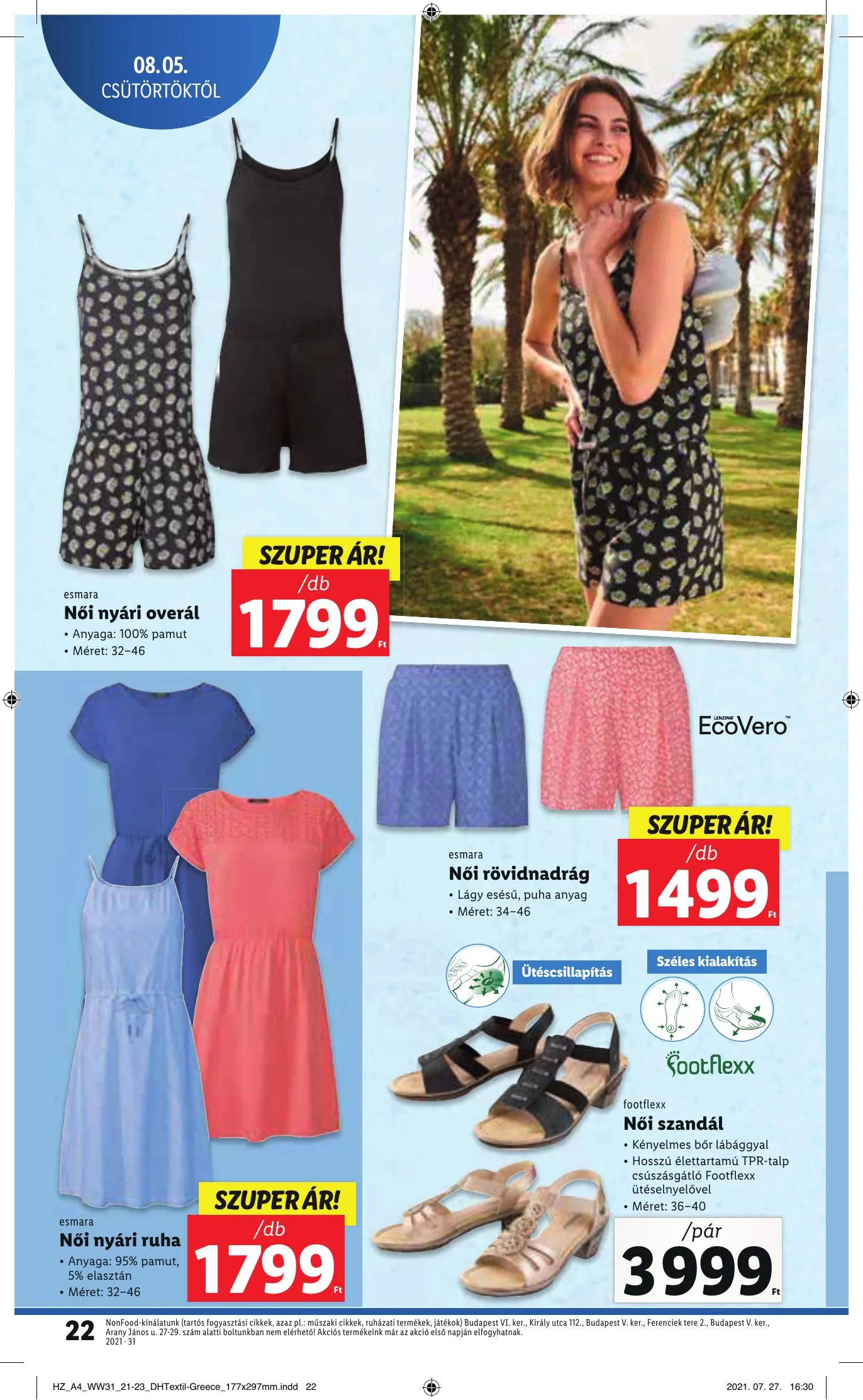 Lidl akciós újság 08.05–08.11 – 22. oldal