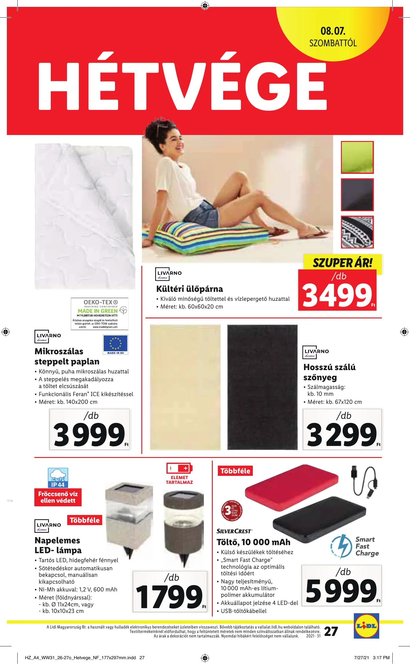 Lidl akciós újság 08.05–08.11 – 27. oldal