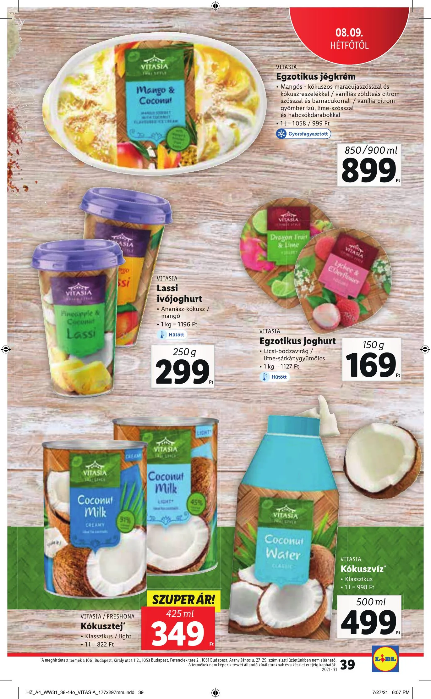 Lidl akciós újság 08.05–08.11 – 39. oldal