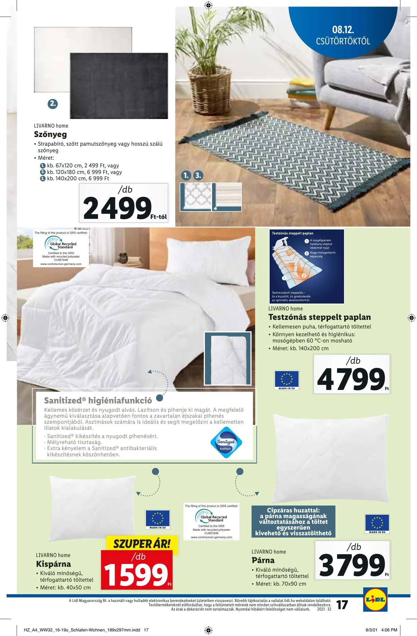 Lidl akciós újság 08.12–08.18 – 17. oldal