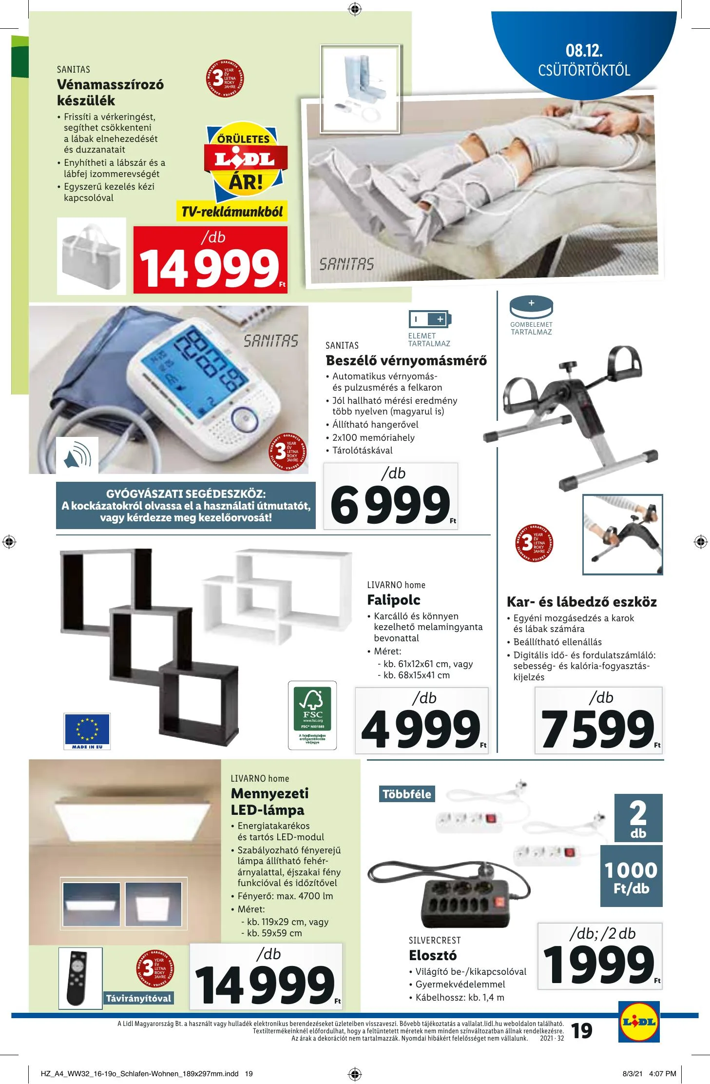 Lidl akciós újság 08.12–08.18 – 19. oldal