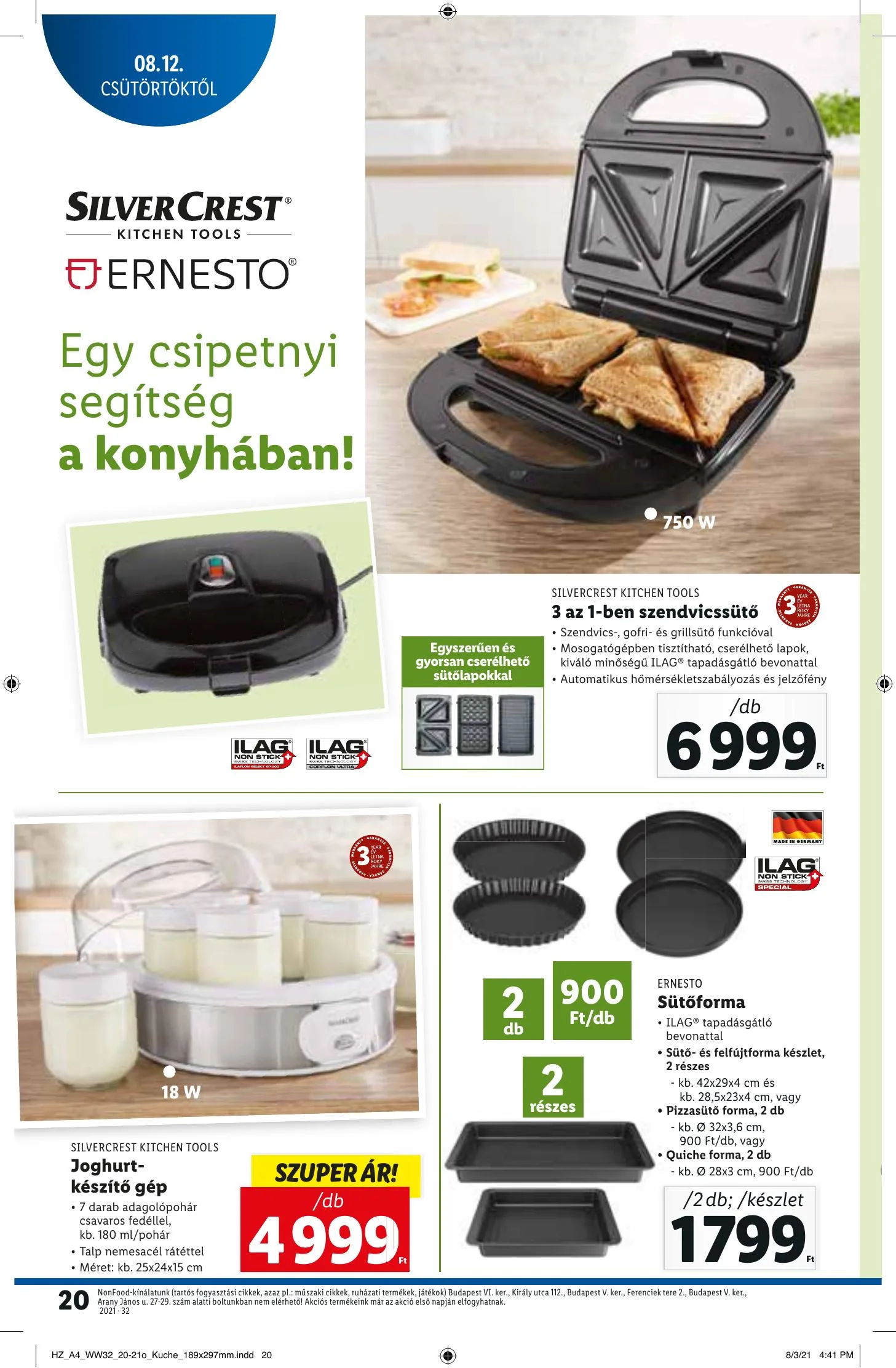 Lidl akciós újság 08.12–08.18 – 20. oldal