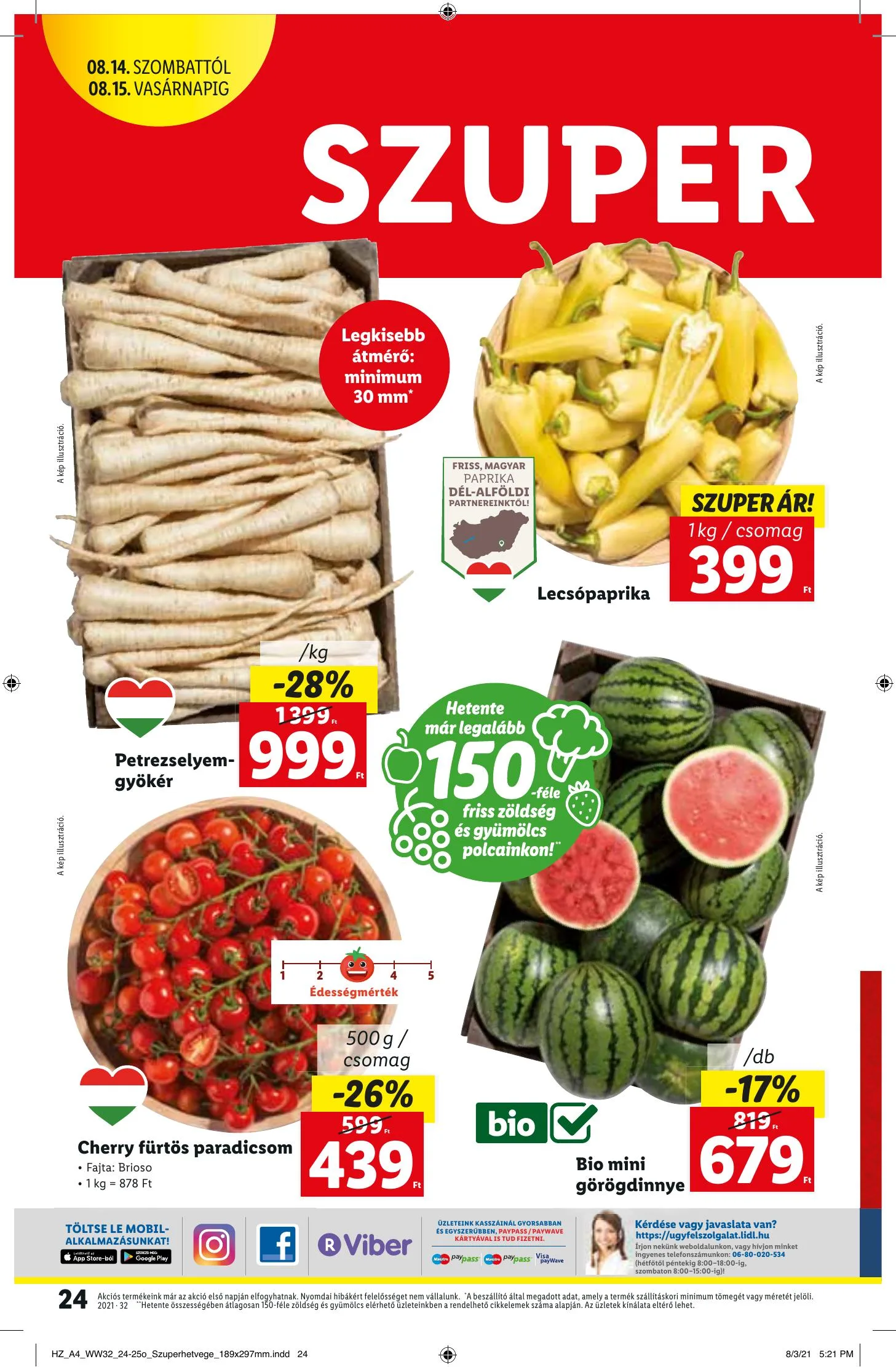 Lidl akciós újság 08.12–08.18 – 24. oldal