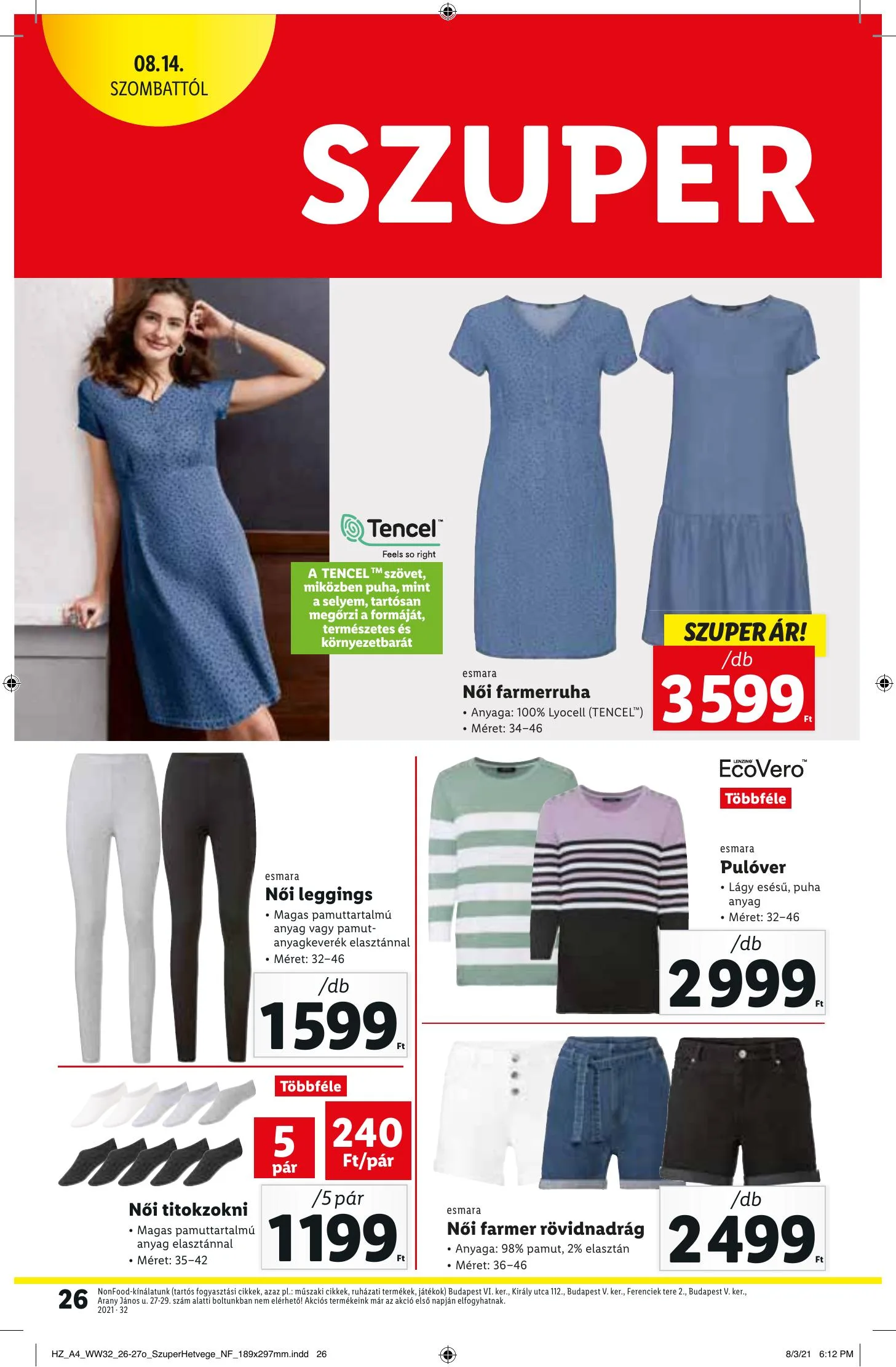 Lidl akciós újság 08.12–08.18 – 26. oldal